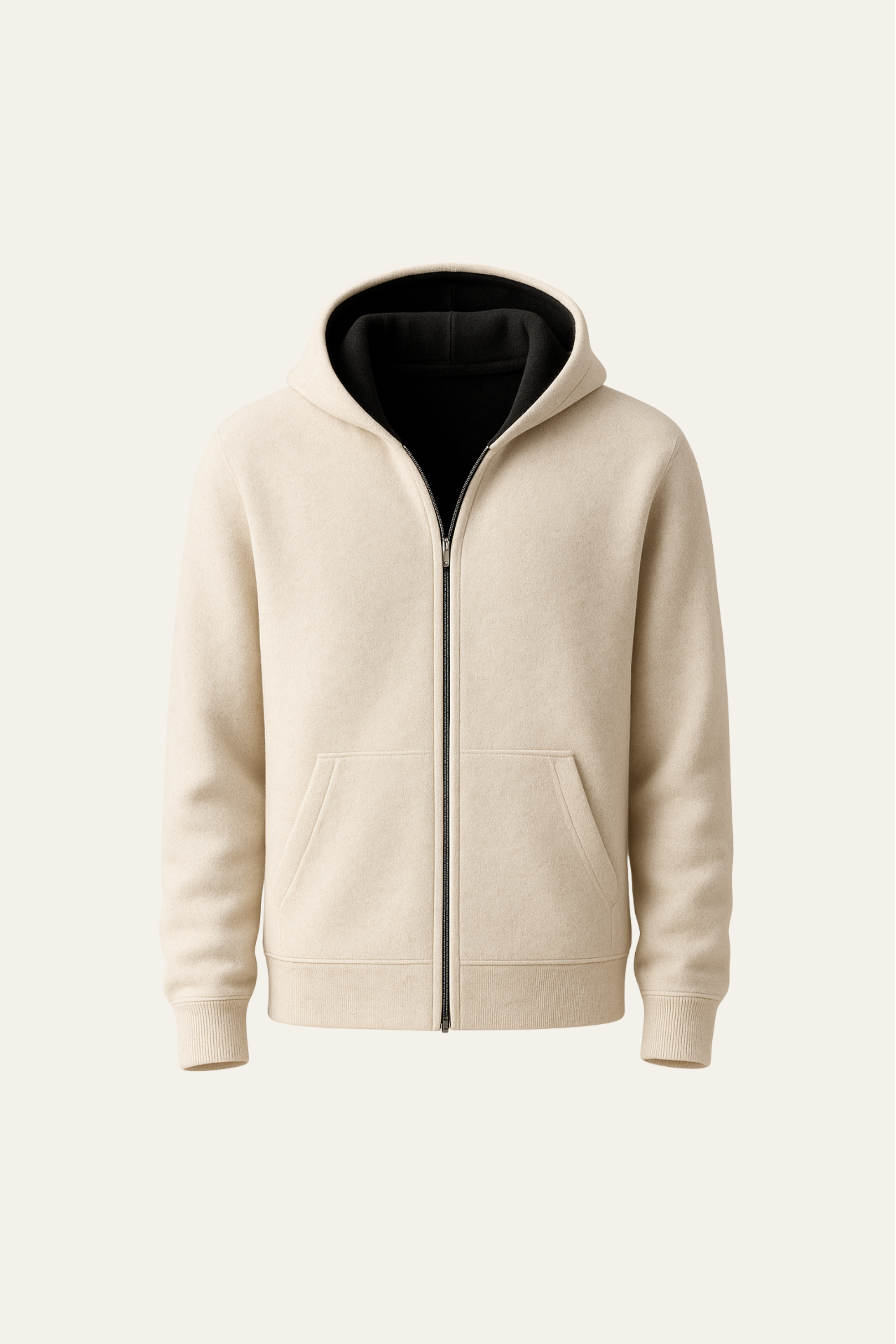 Marco Zipper Vest Ivory