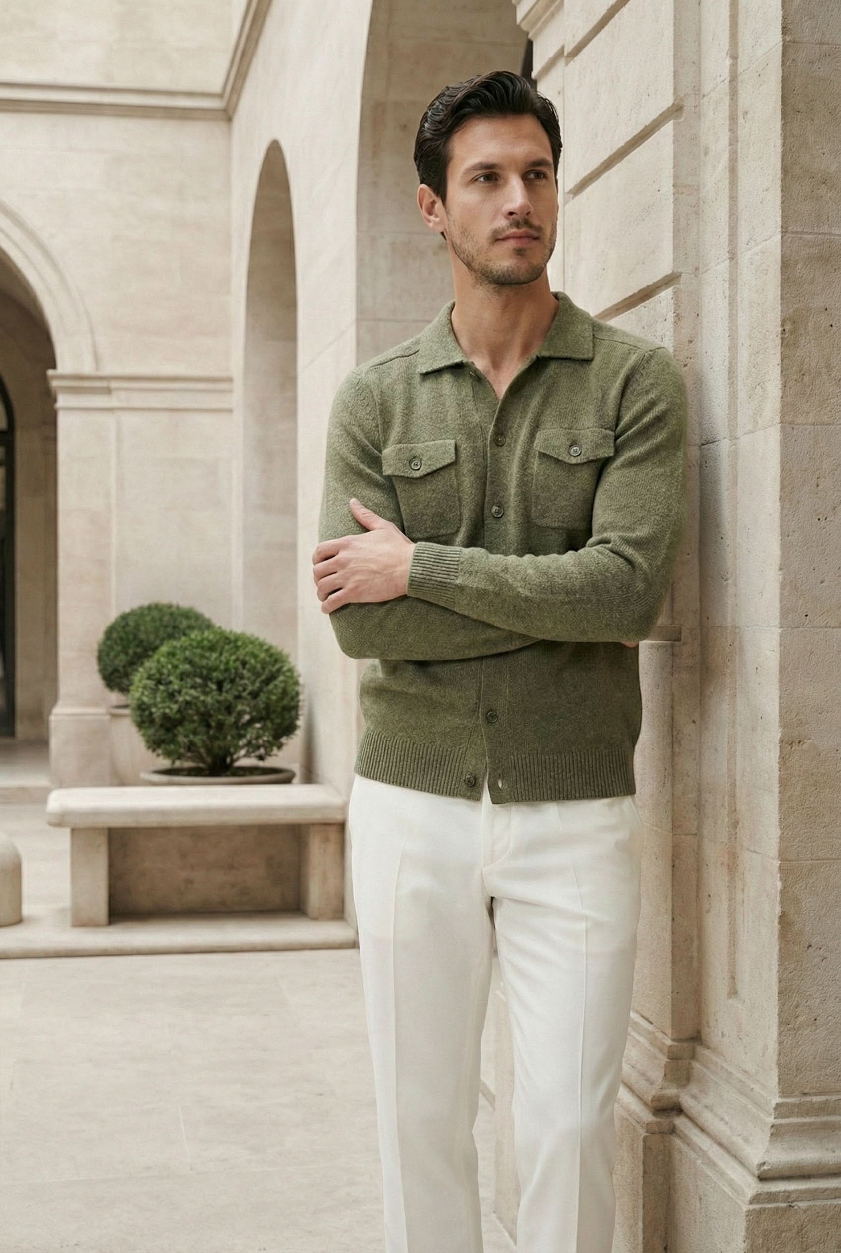 SANTIO GREEN CITY KNIT VEST