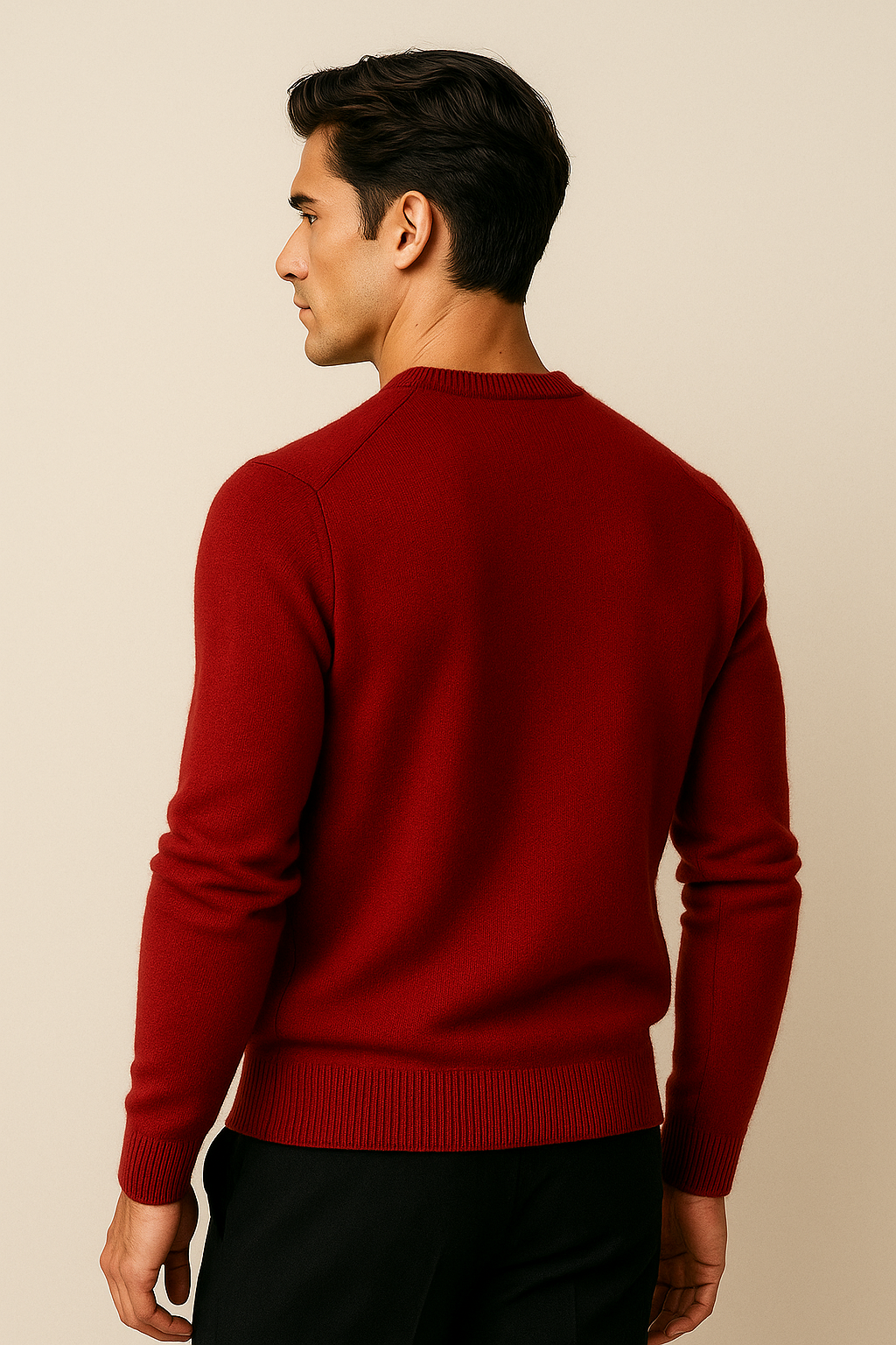 Santiano Cashmere Knit Burgundy