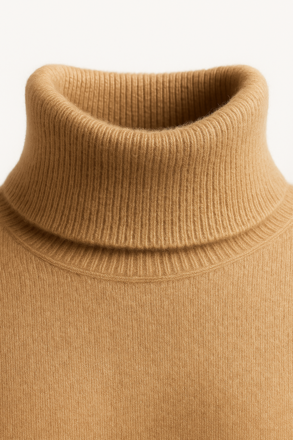 Carezza Cashmere Turtleneck Brown