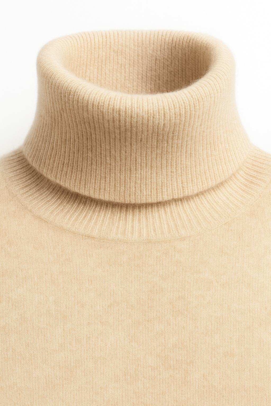 Carezza Cashmere Turtleneck Beige