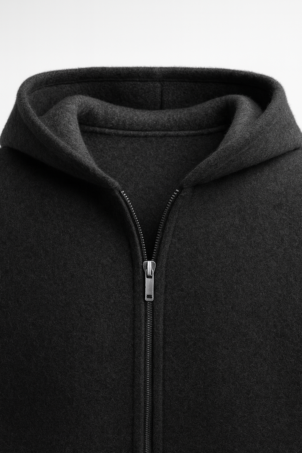 Marco ZIpper Vest Black