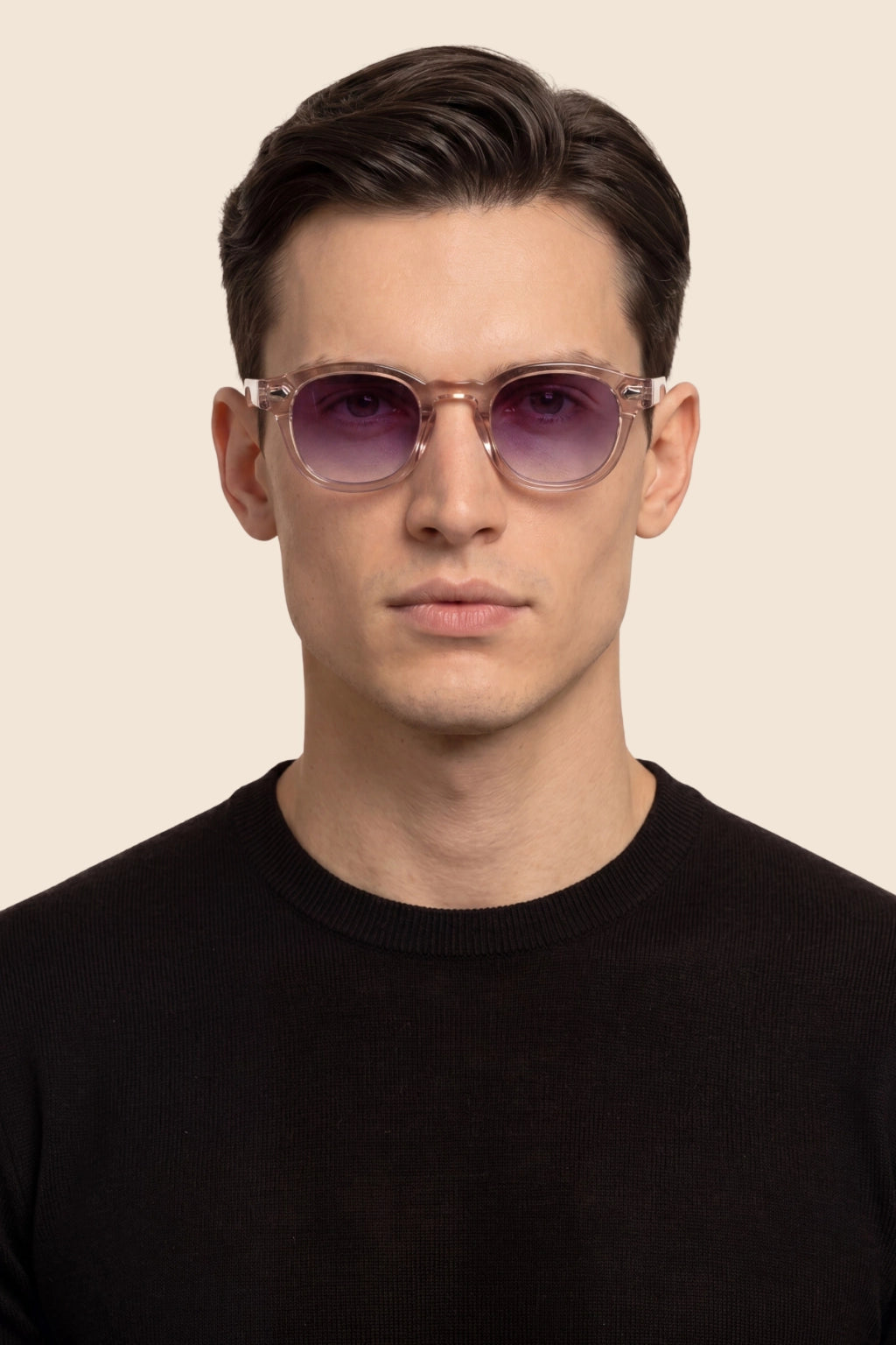 Fabiano Sunglasses Rose Amethyst