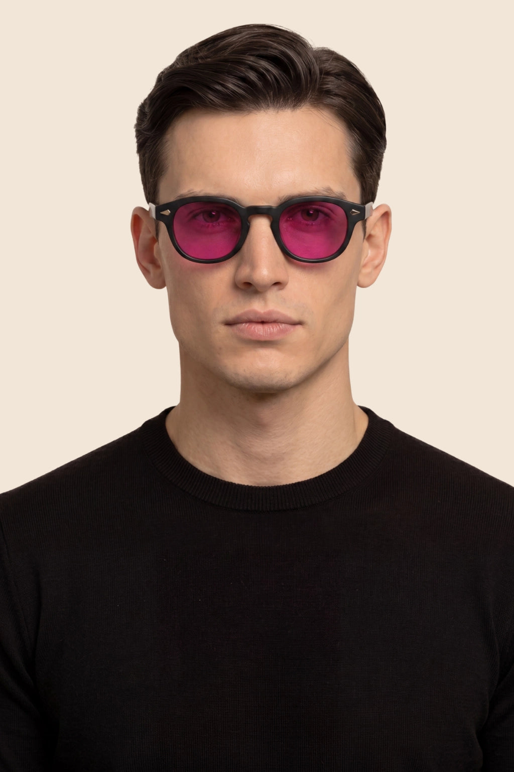 Dante Sunglasses Fuchsia Noir