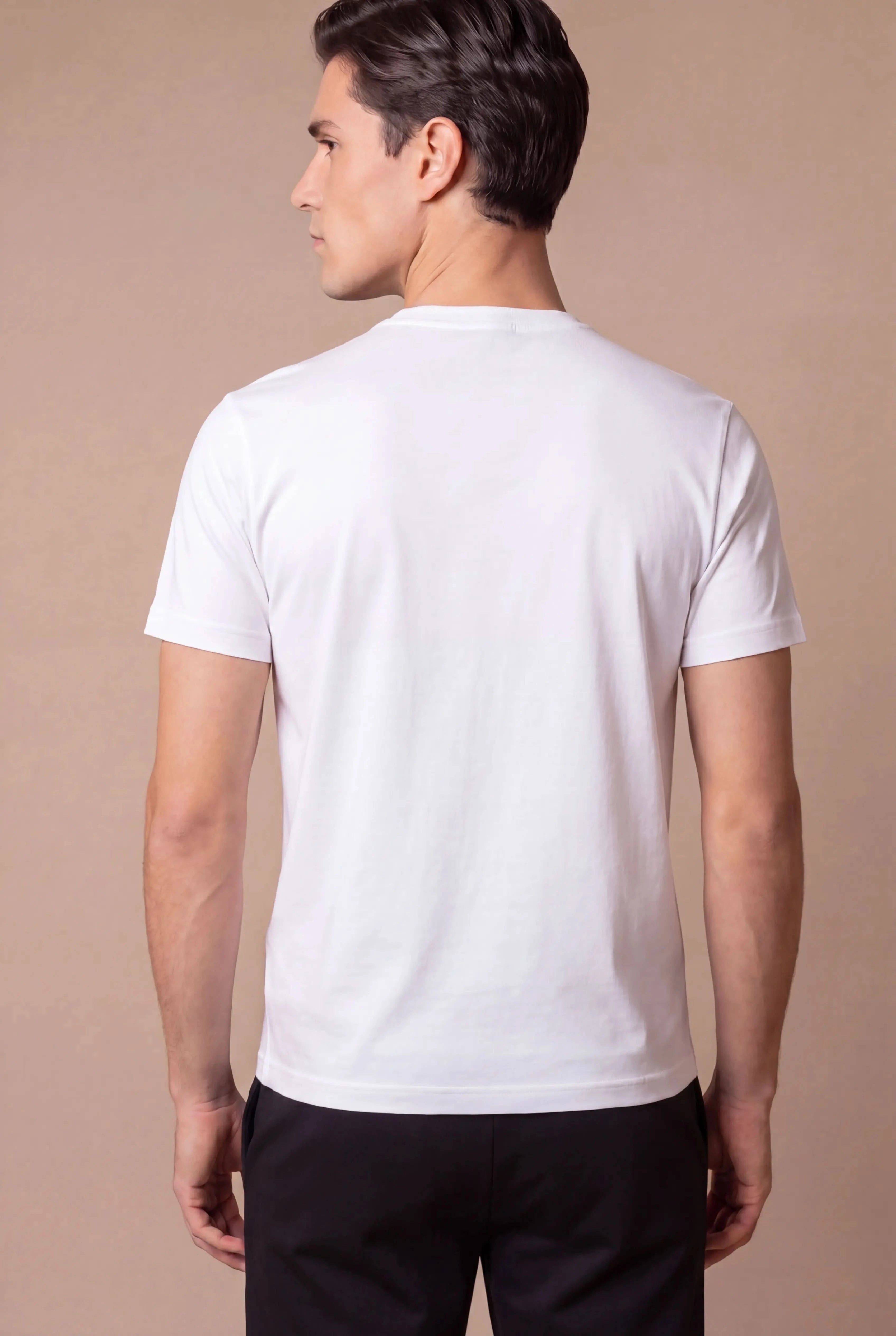 Delvino Cotton Tee White