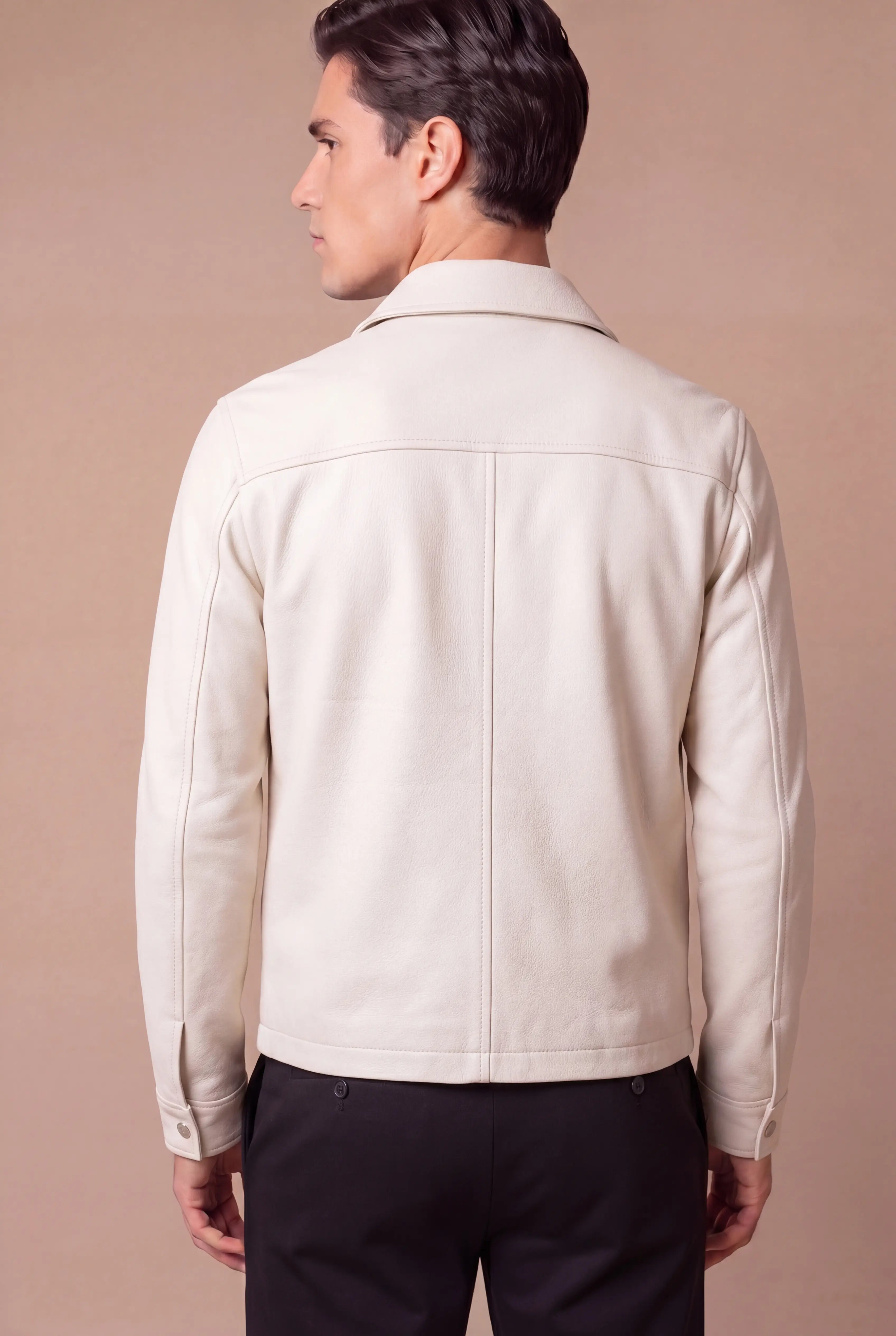 Grentino Suède Jacket Ivory