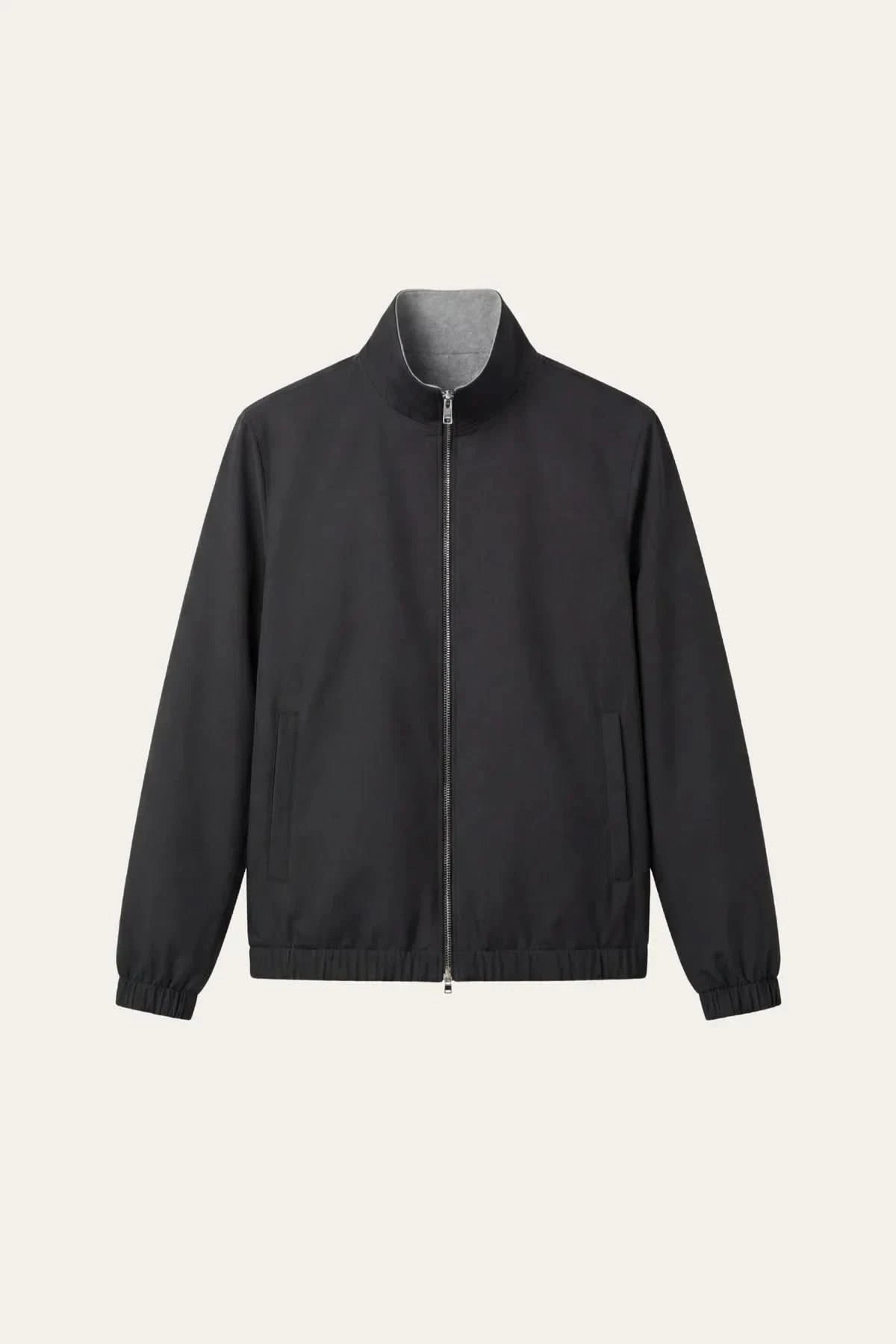 Tech Reversible Jacket Black