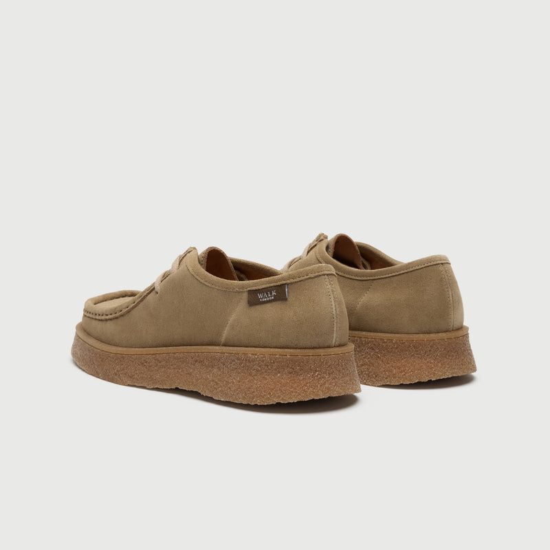 Stone Suède Apron Shoe