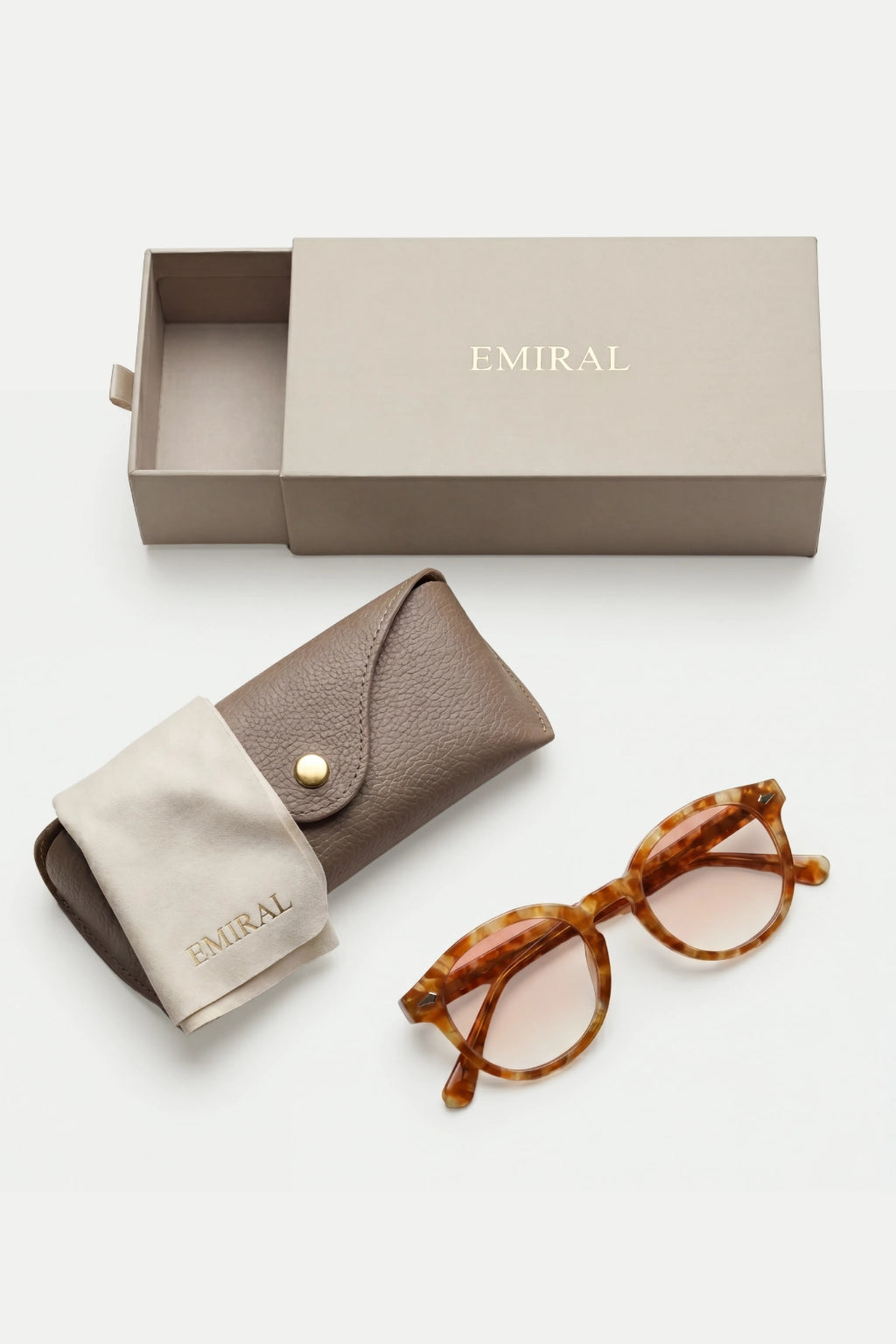 Francesco Sunglasses Amber Havana