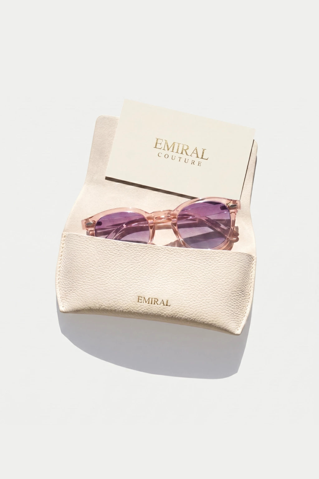 Fabiano Sunglasses Rose Amethyst