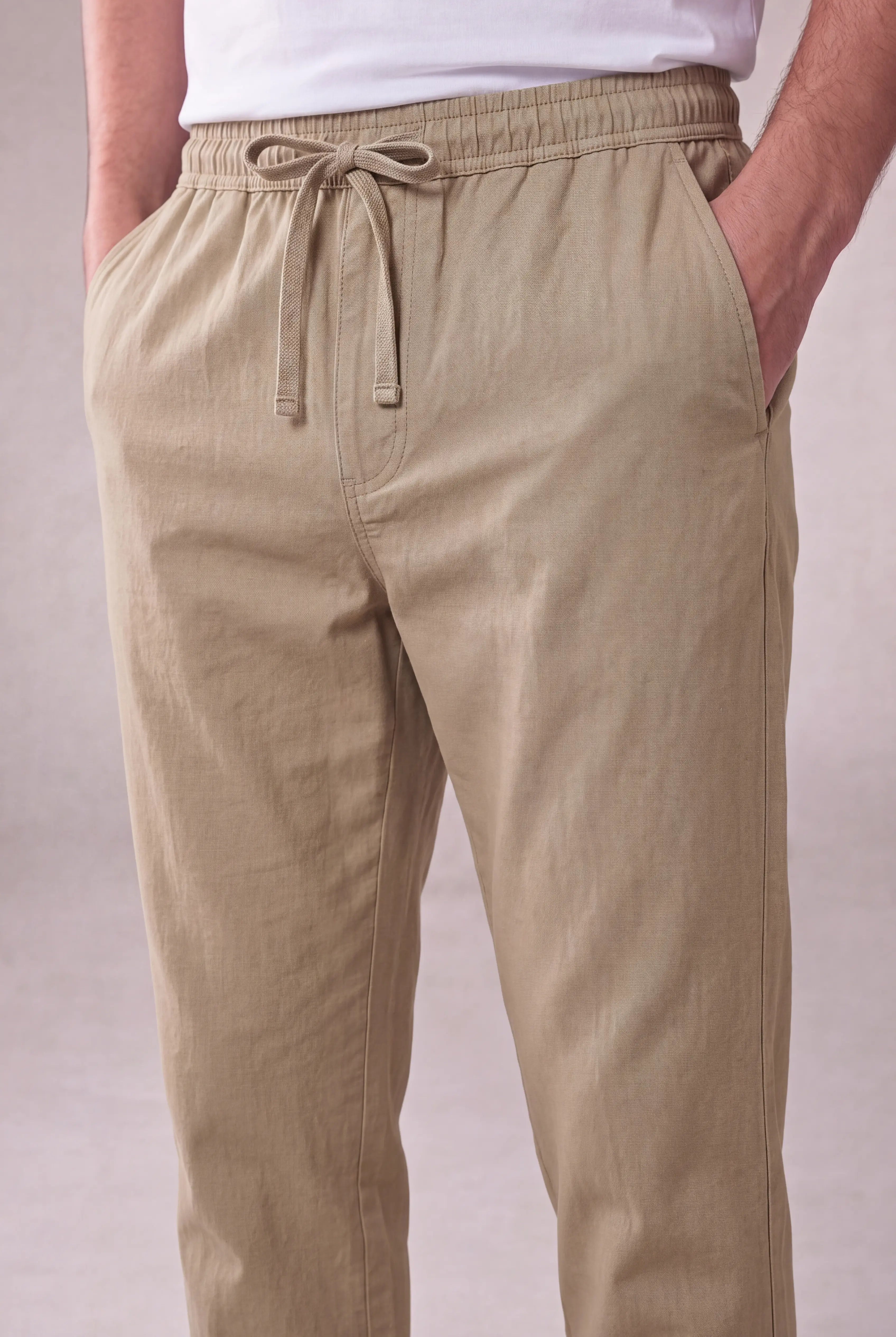 Prentino Tencel Trousers Khaki