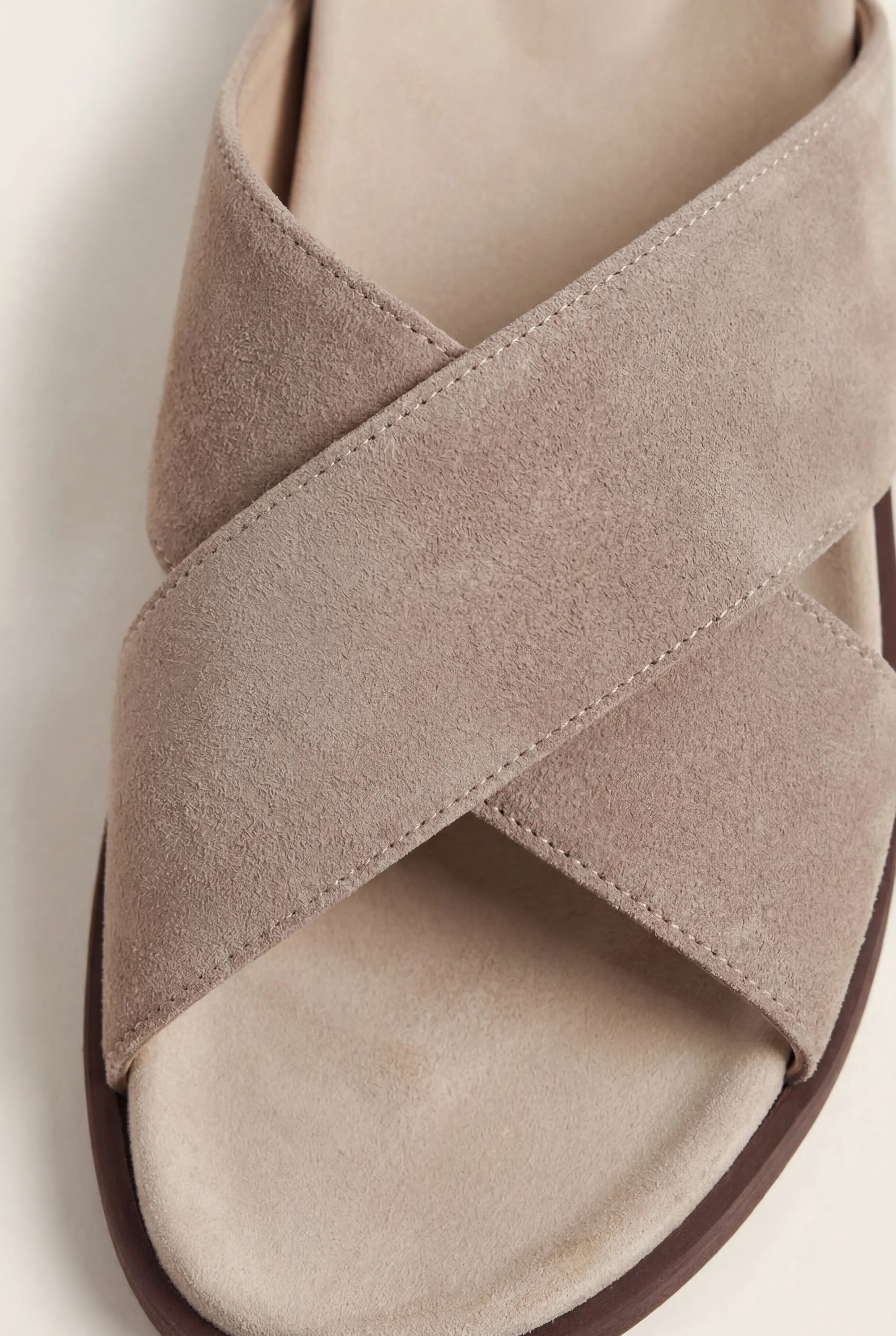 Corvelo Suède Cross Slide Apricot