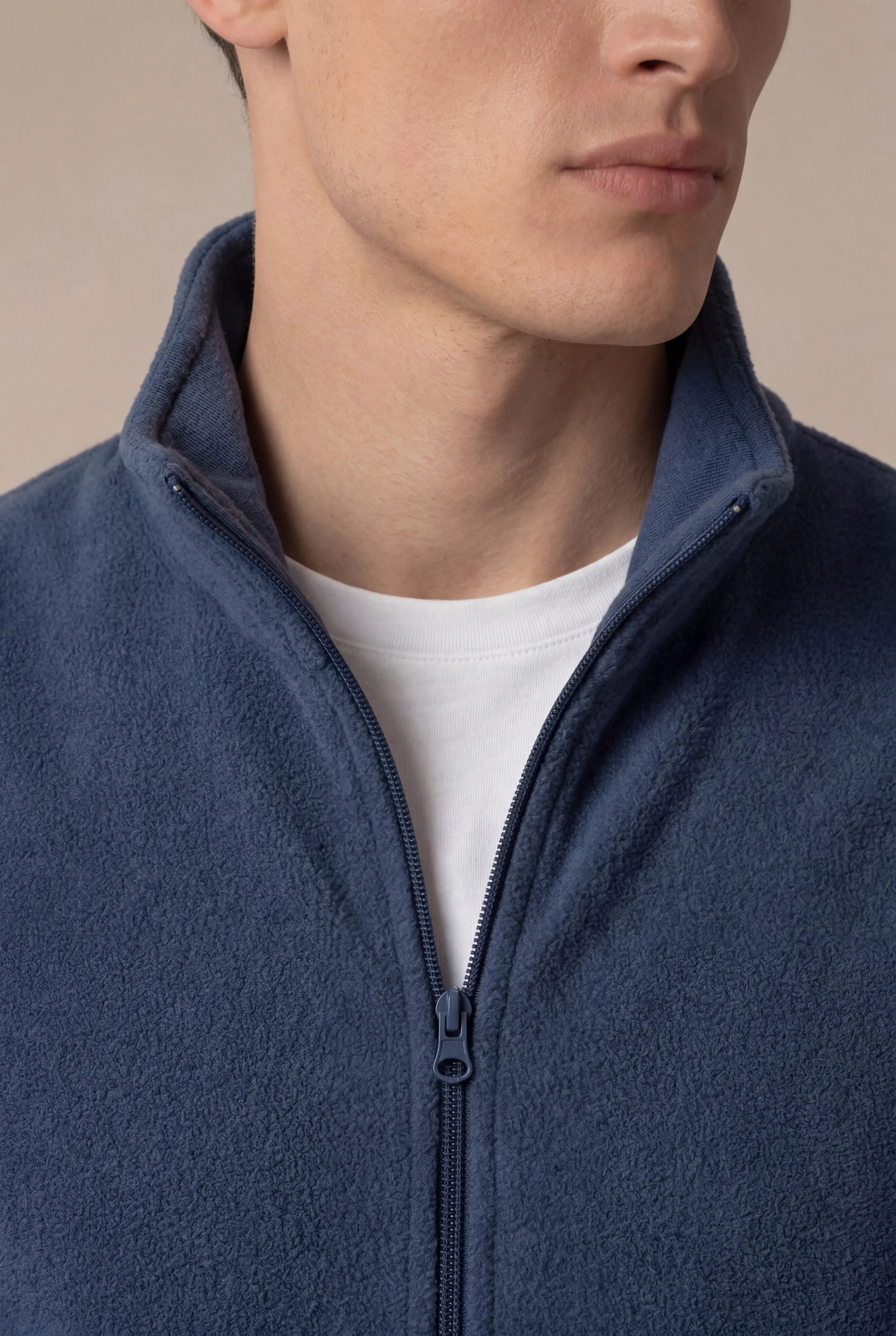 Corvaro Fleece Vest Blue