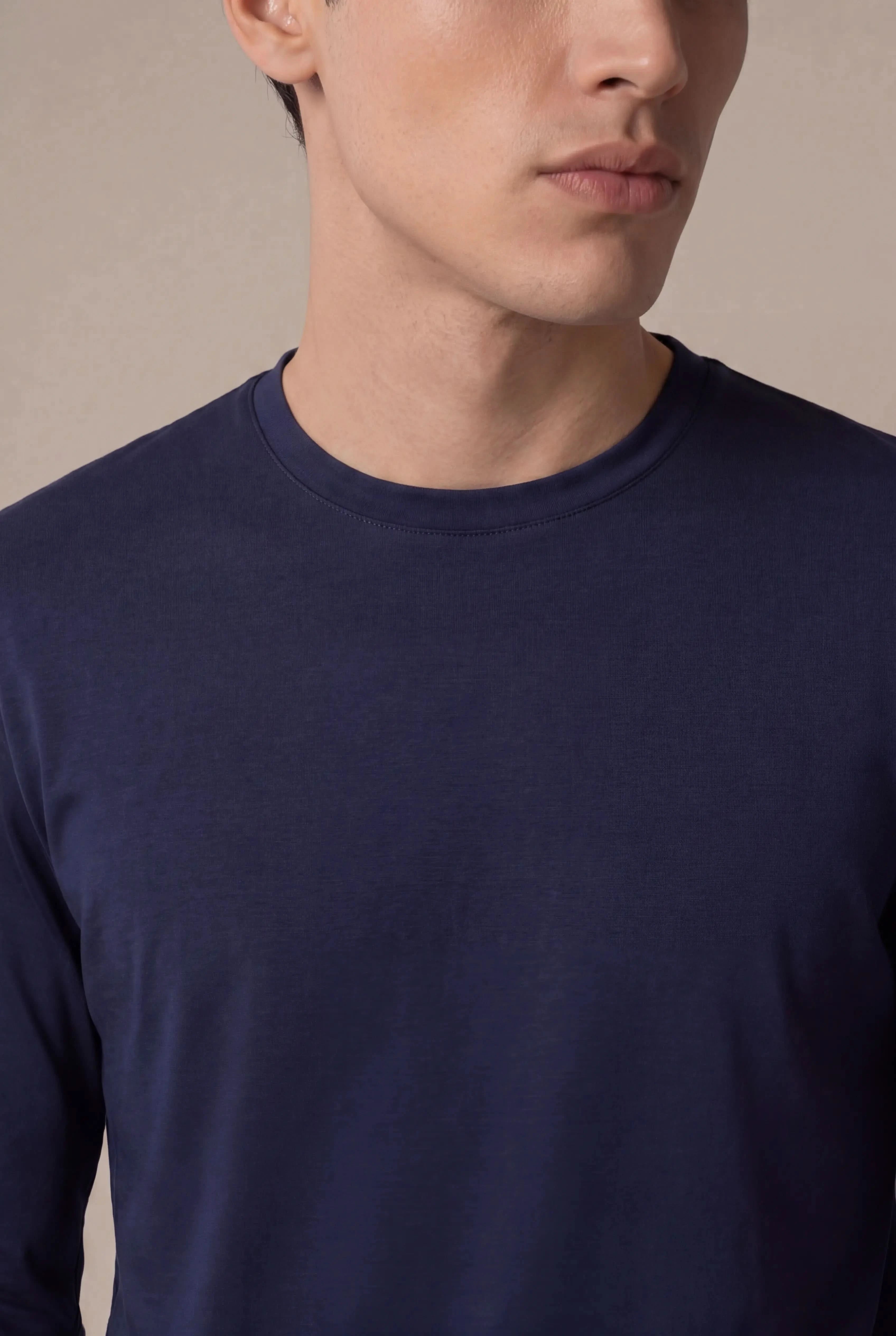Tivano Long Sleeve Tee Navy