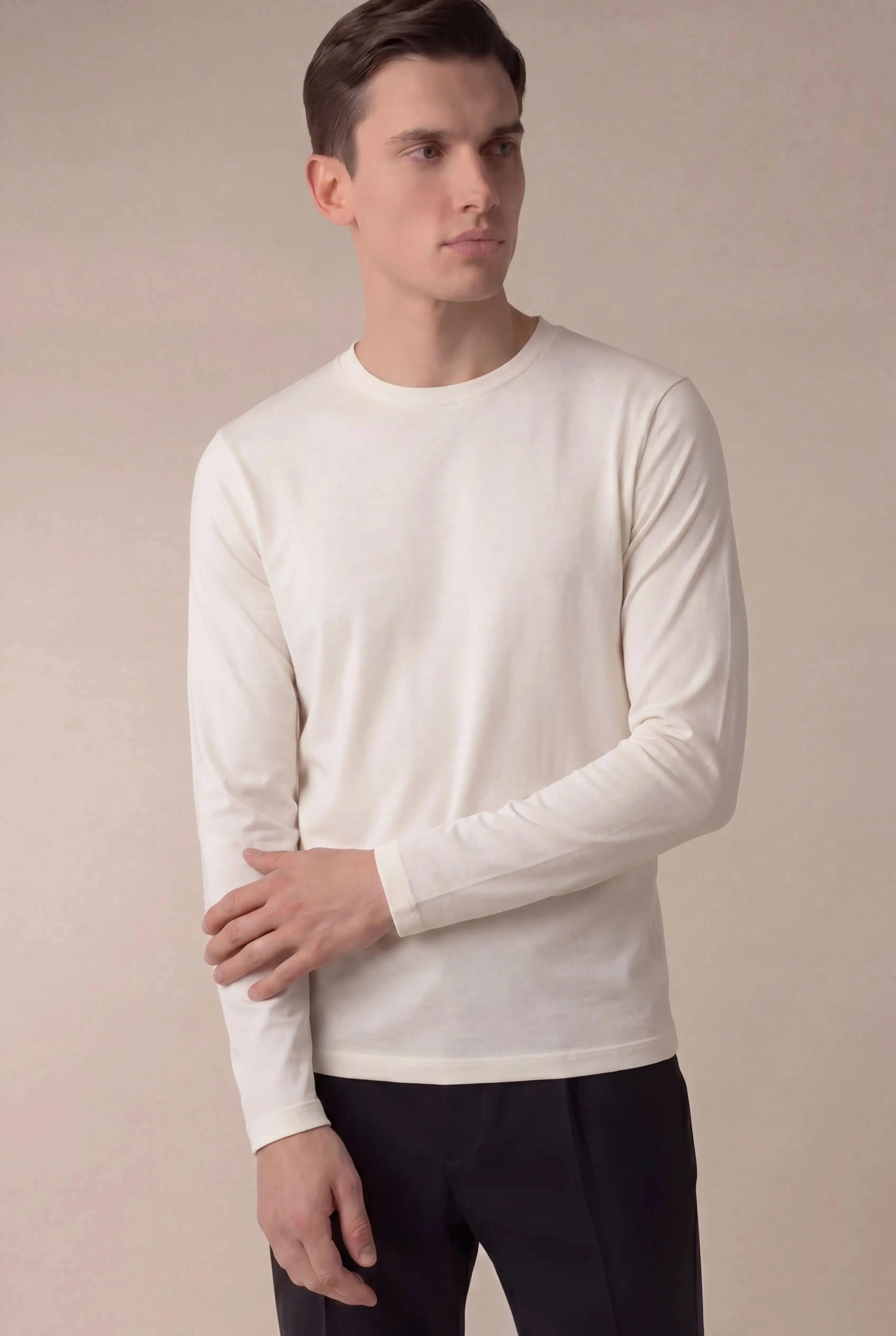 Tivano Long Sleeve Tee White