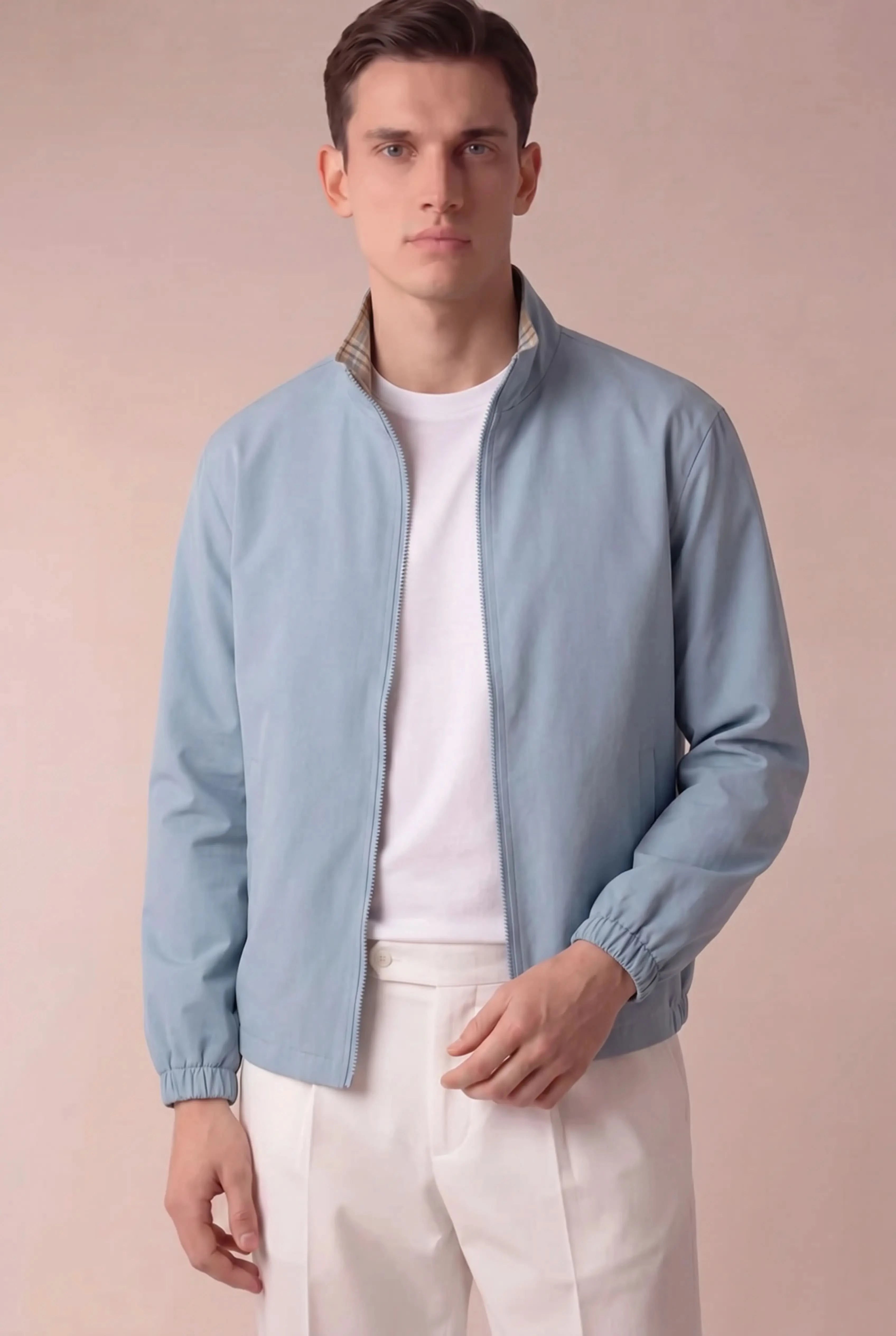 Levanto Reversible Jacket Light Blue