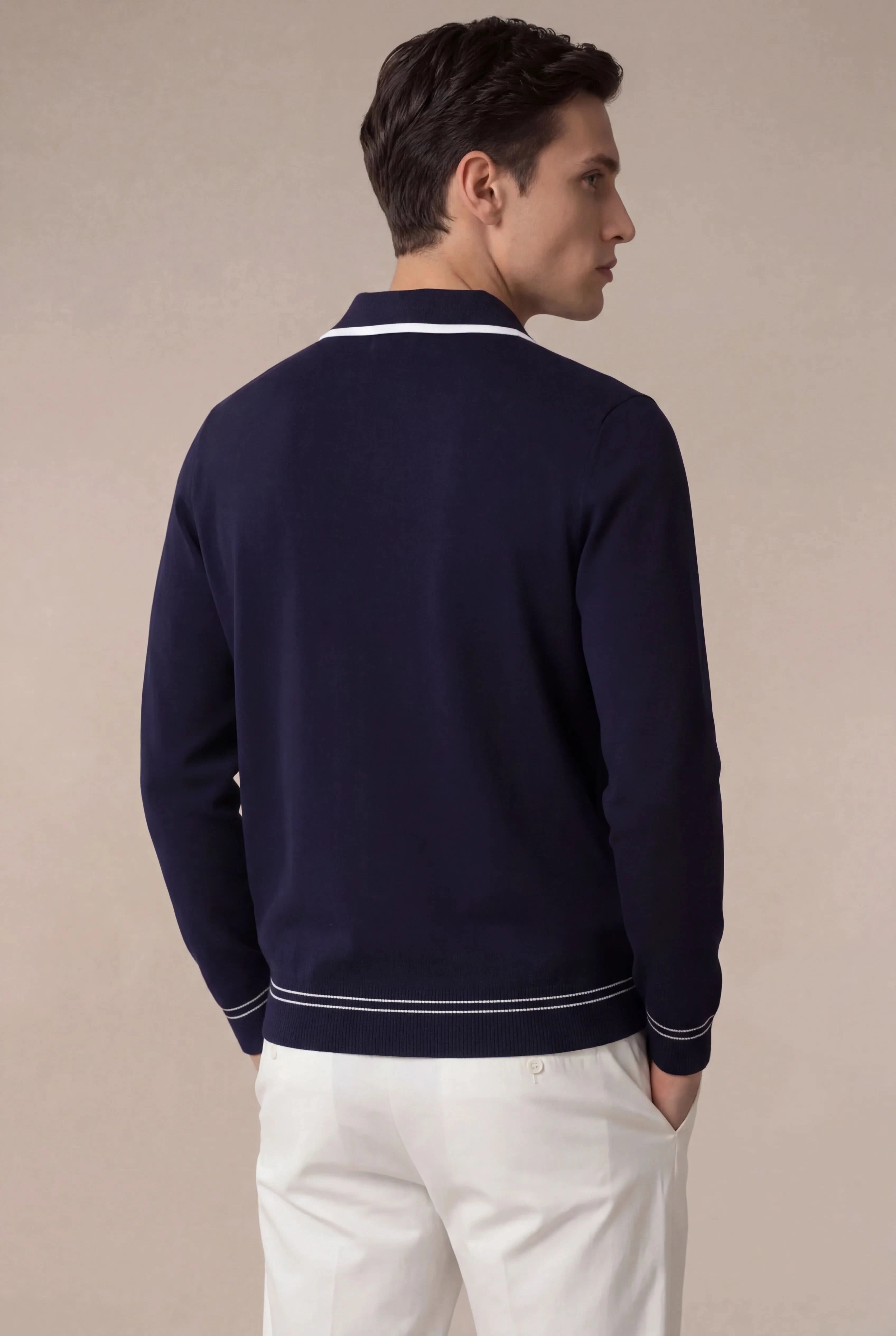 Carveli Classic City Zip Up Navy