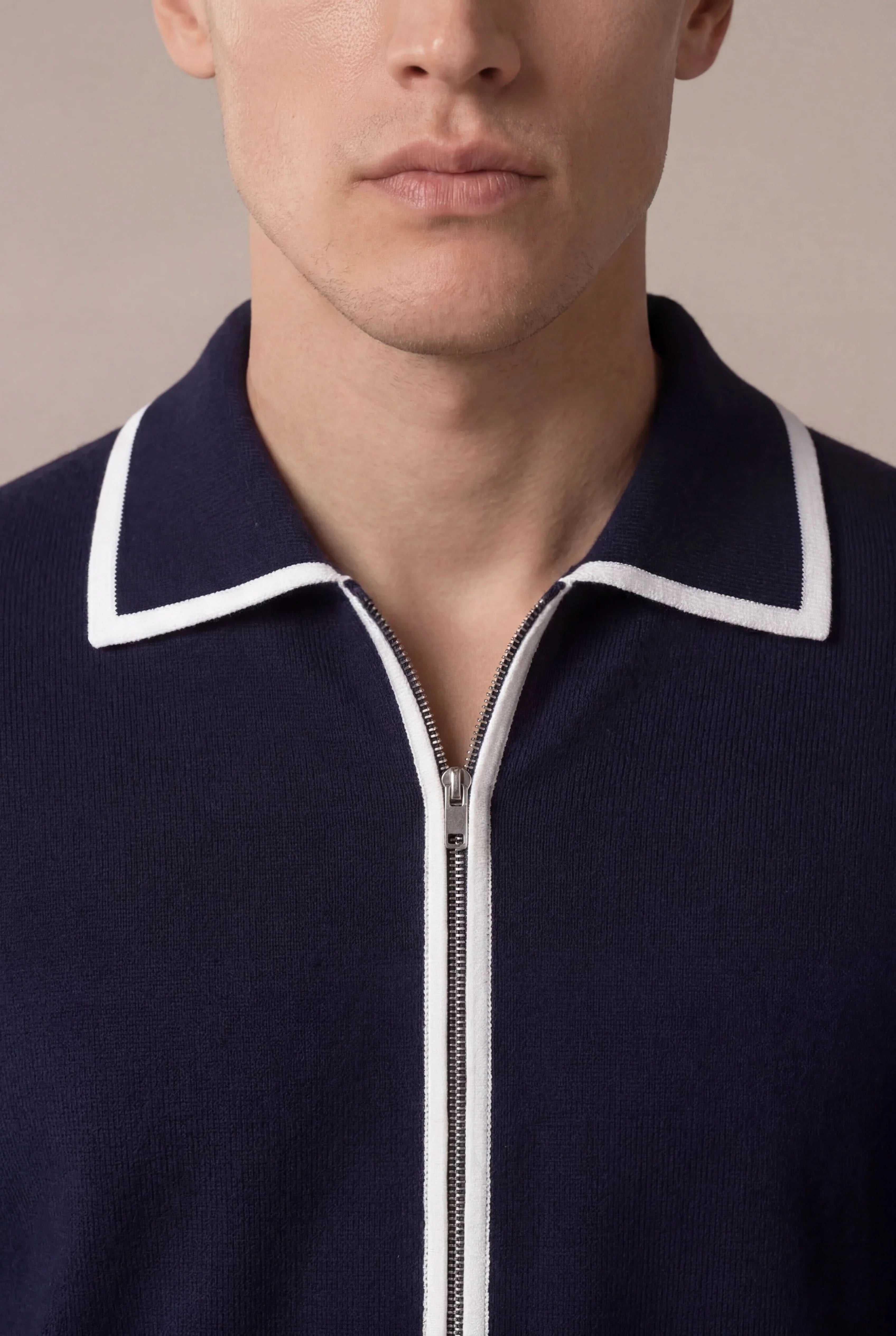 Carveli Classic City Zip Up Navy