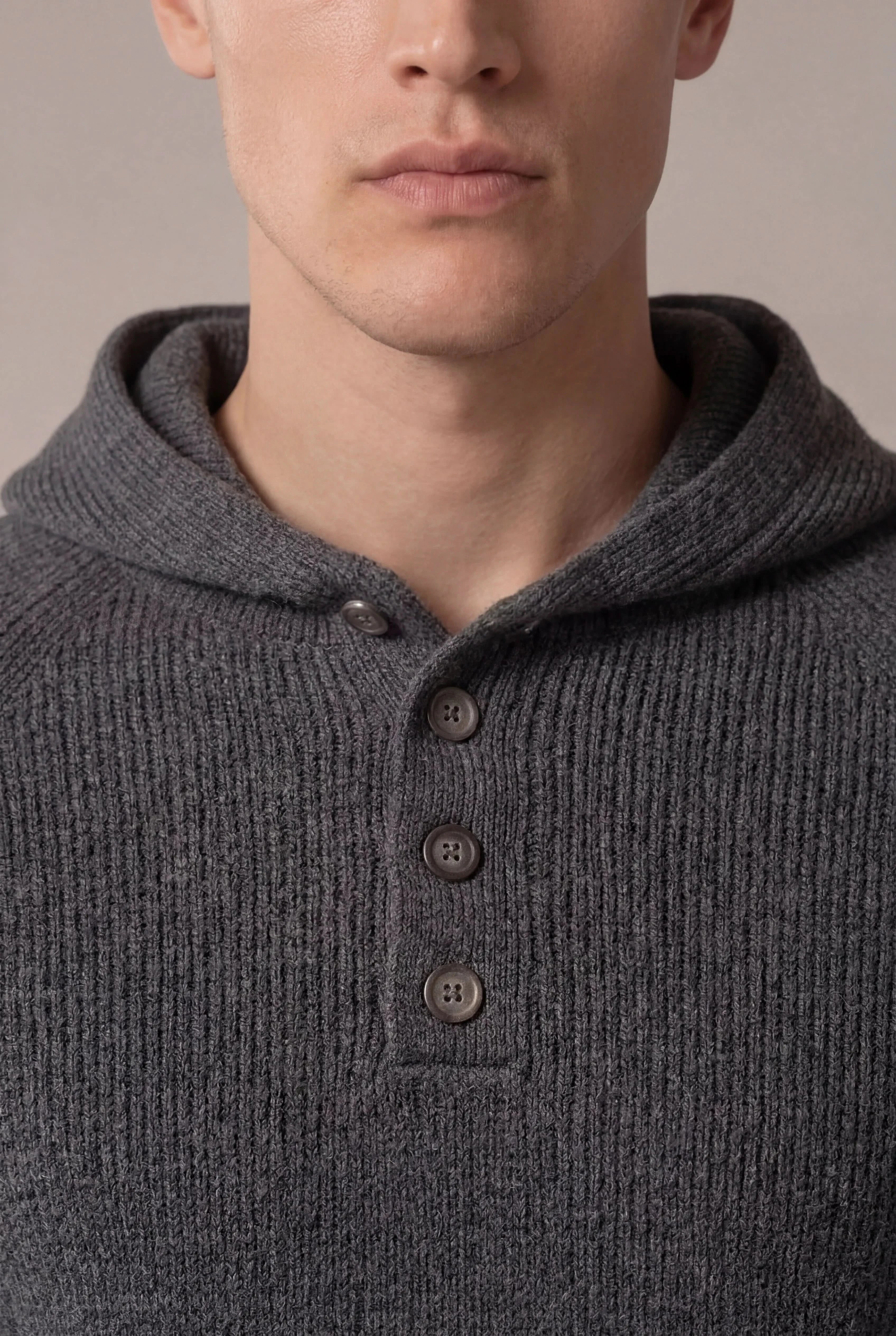 Nobi Cable Knit Sweater Grey