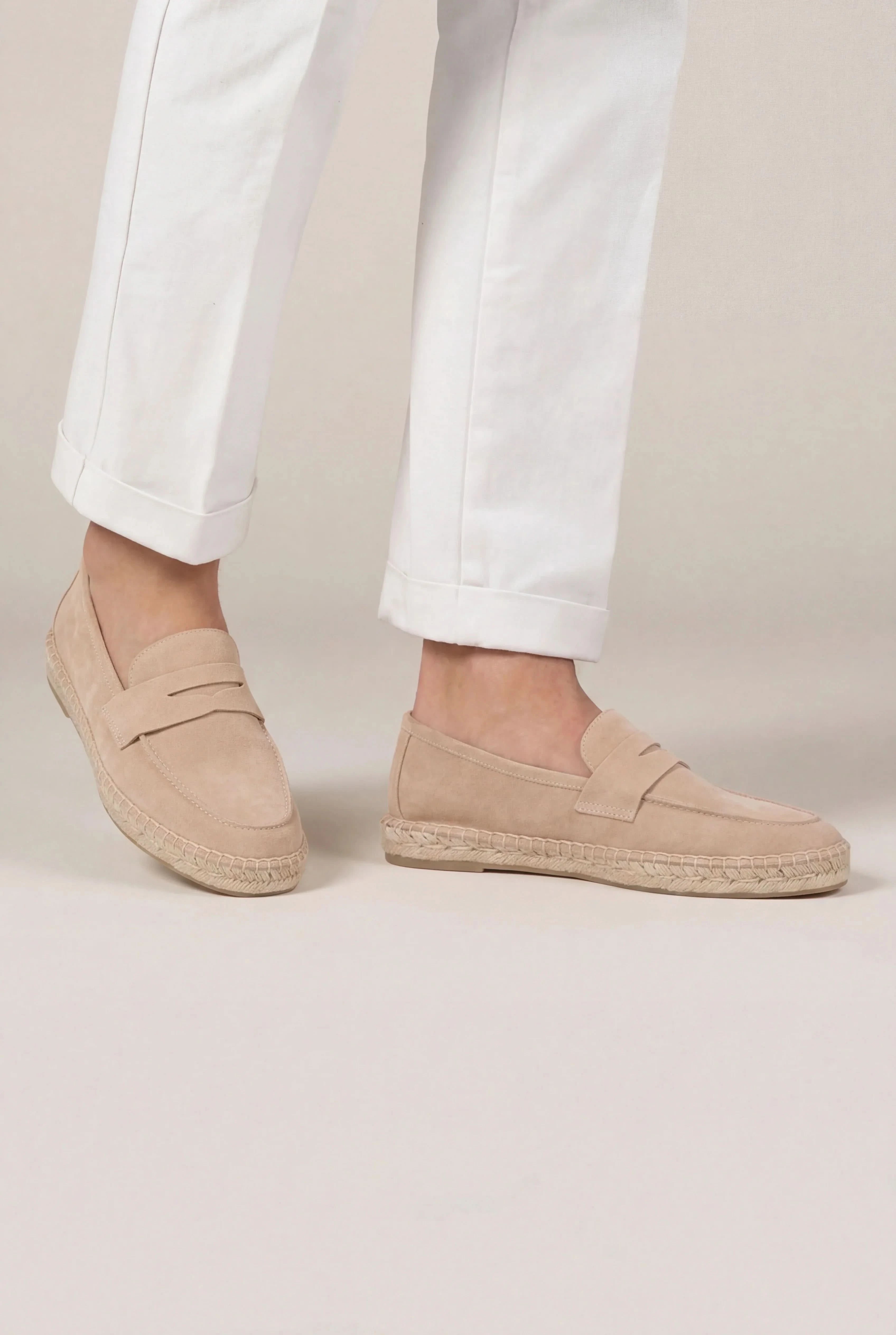 Seaside Loafer Beige Suède