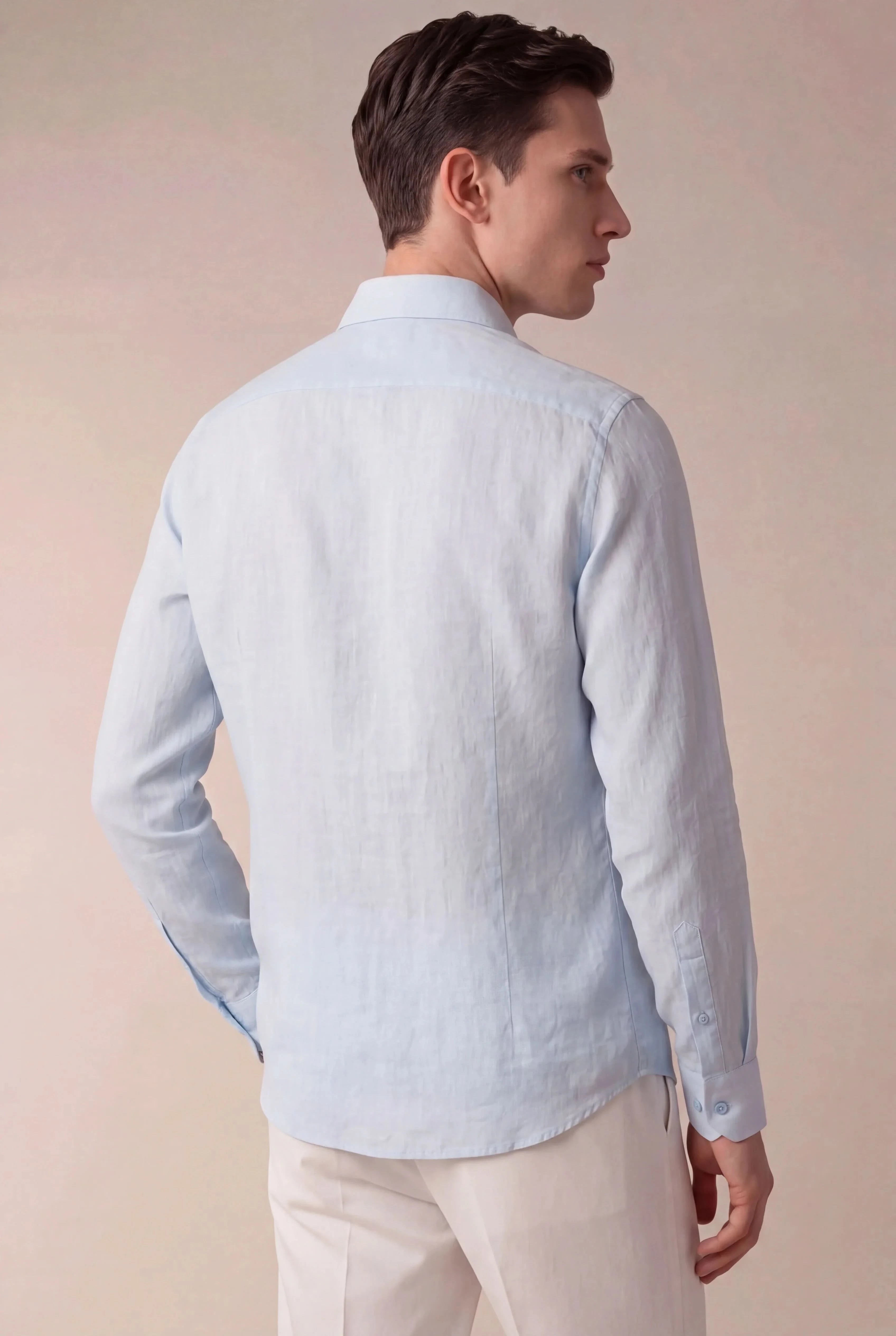 Capri Linen Shirt Light Blue