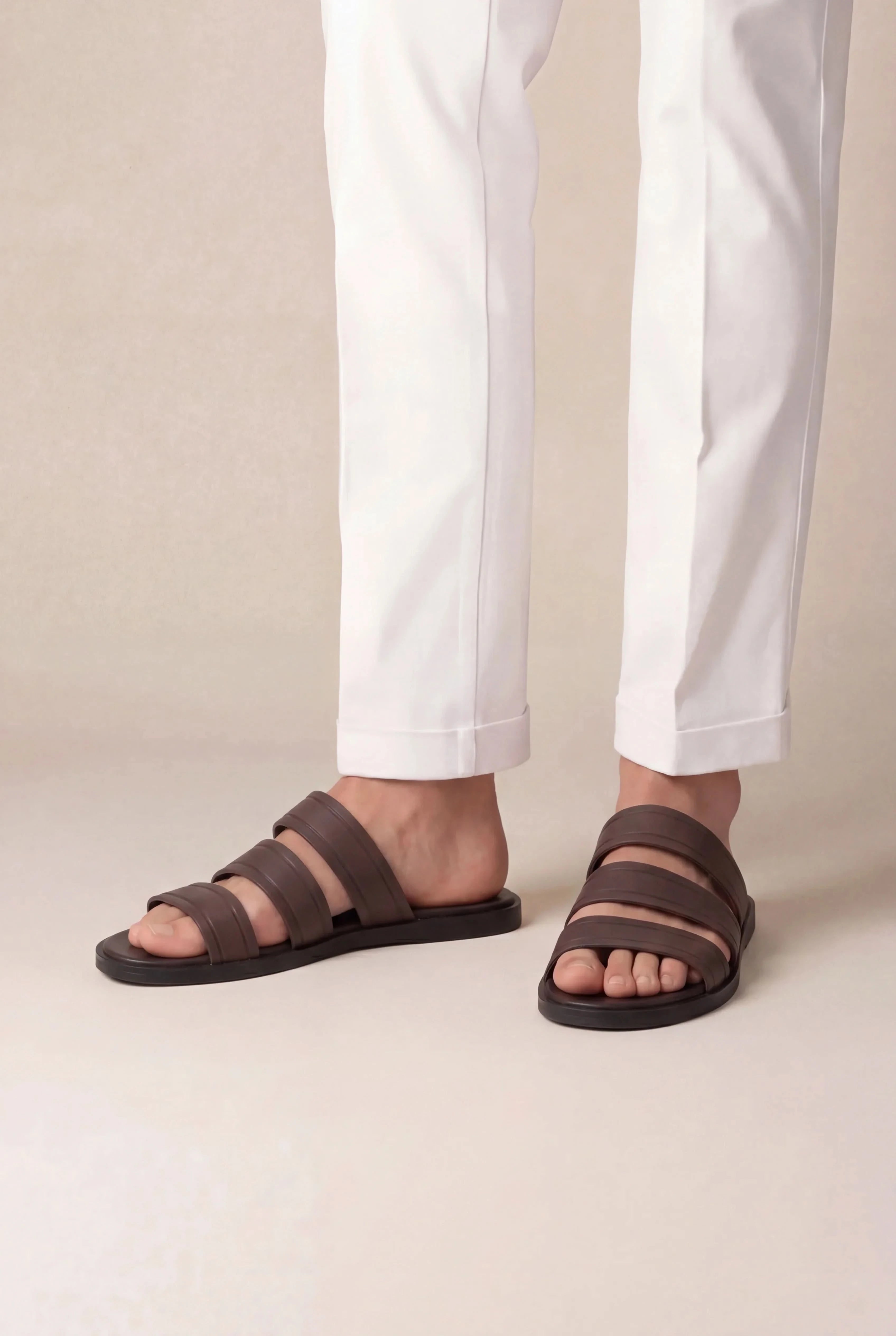 Brown Urban Sandal Calf Leather