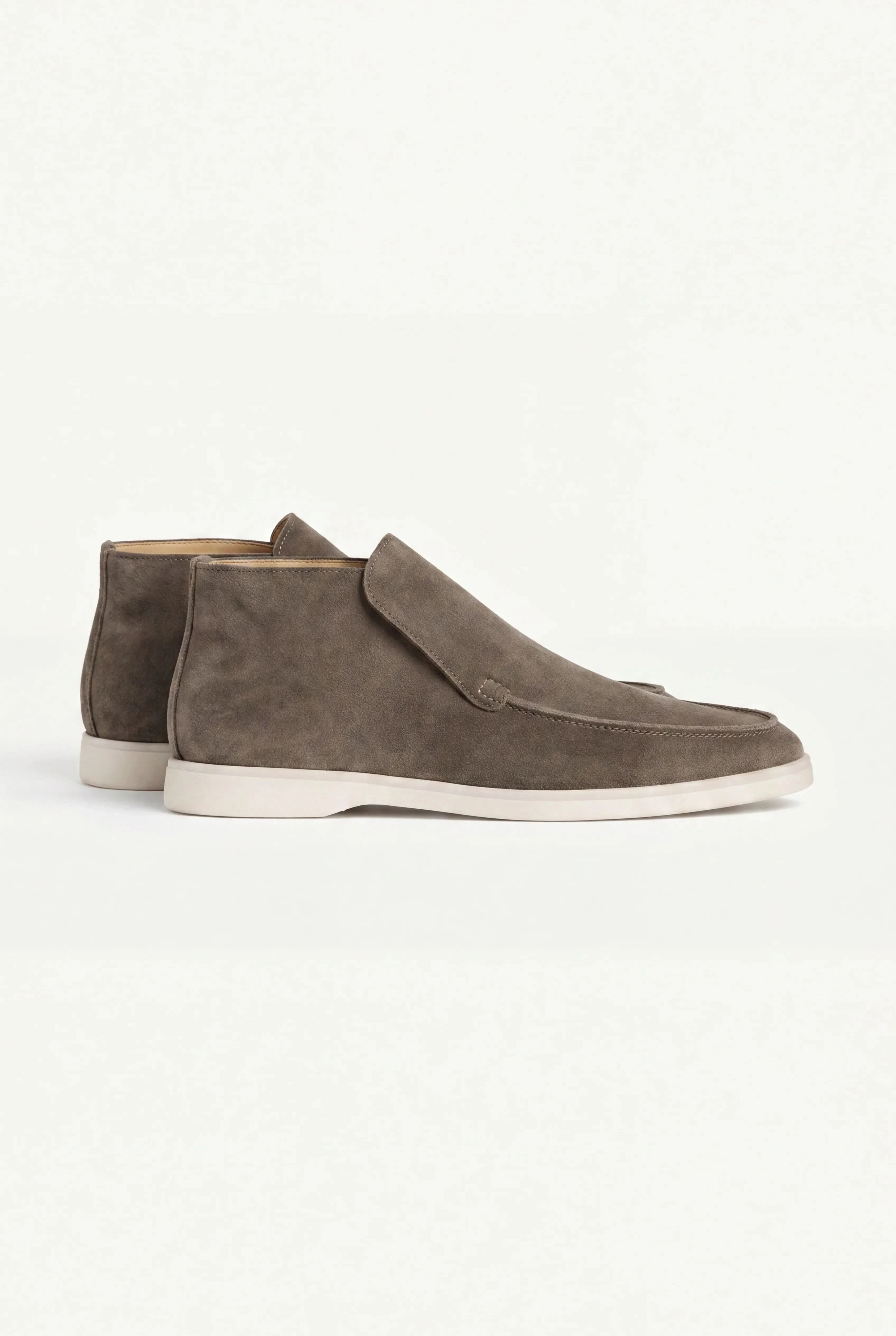 Olive Green City Loafers
