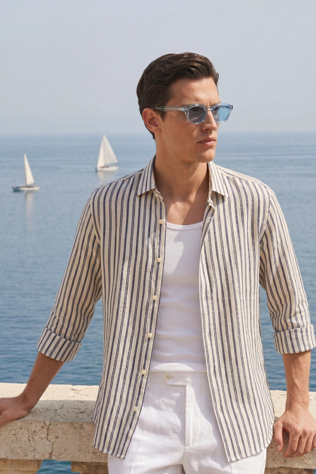 Sergio Sunglasses Sky Crystal