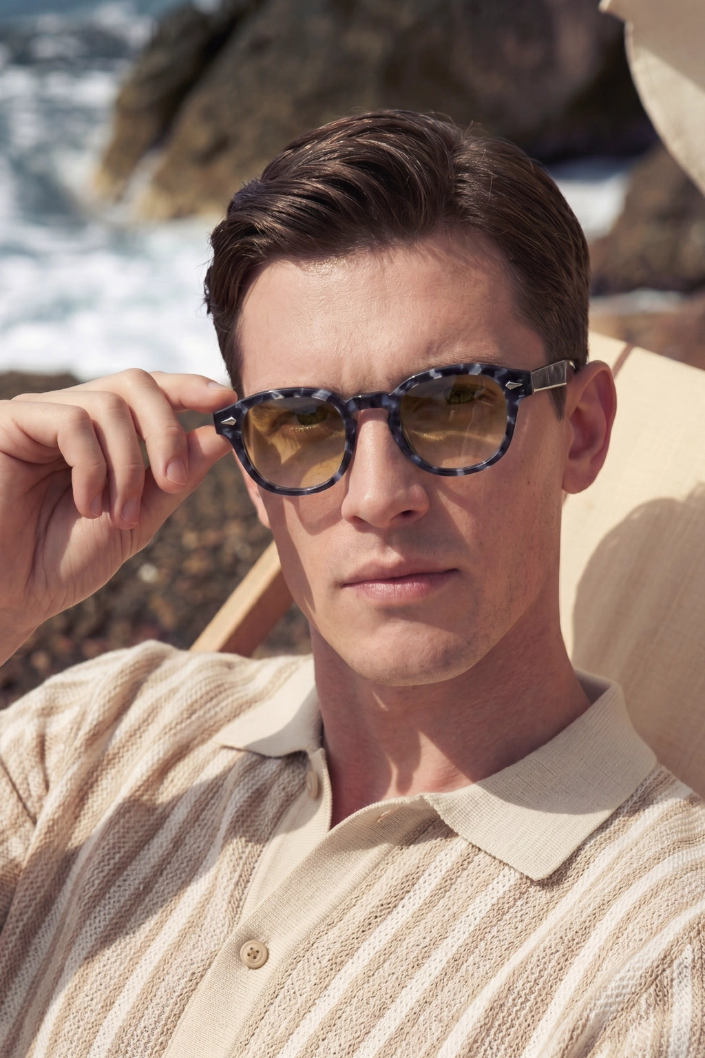 Salvatore Sunglasses Midnight Tortoise