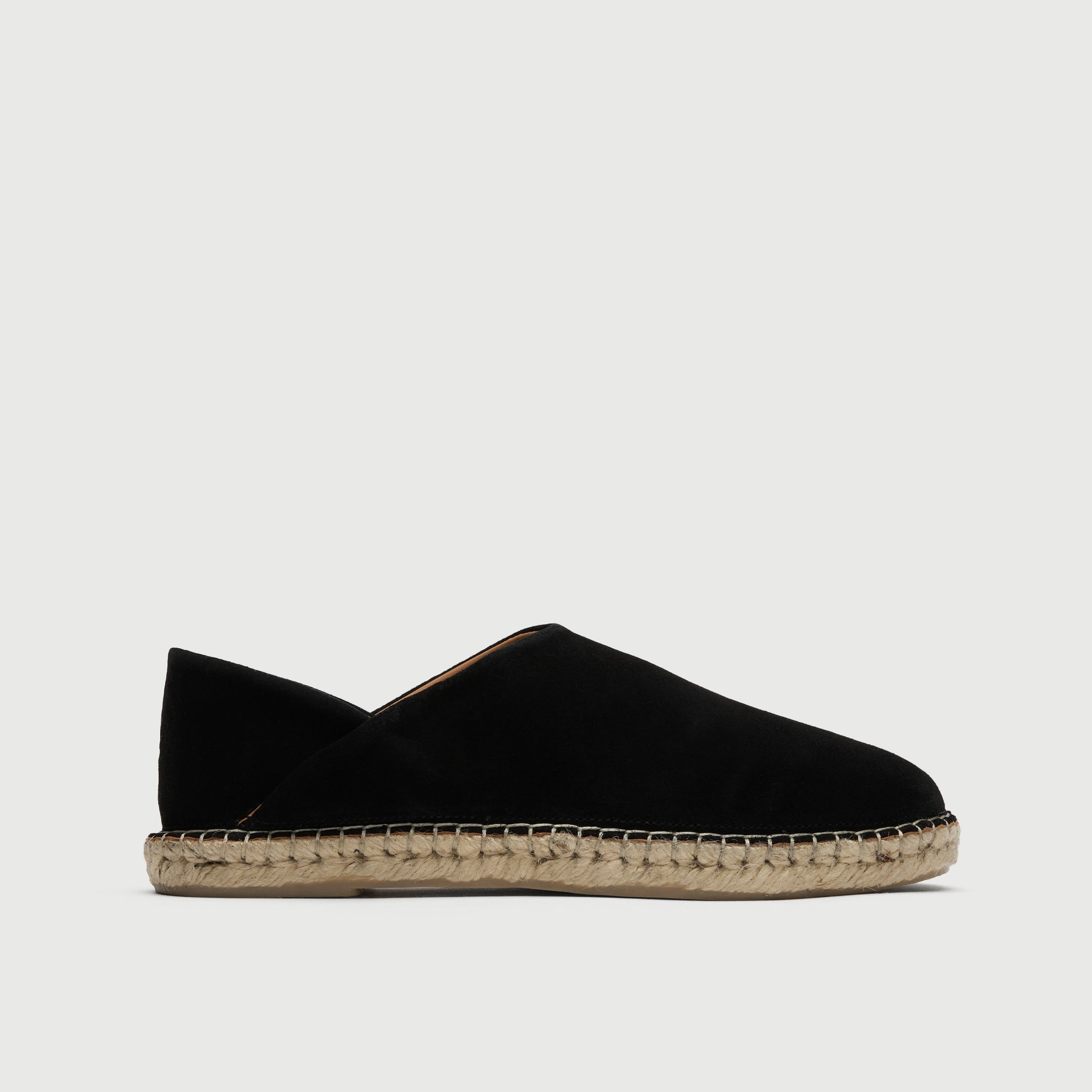 Black Suède Espadrille