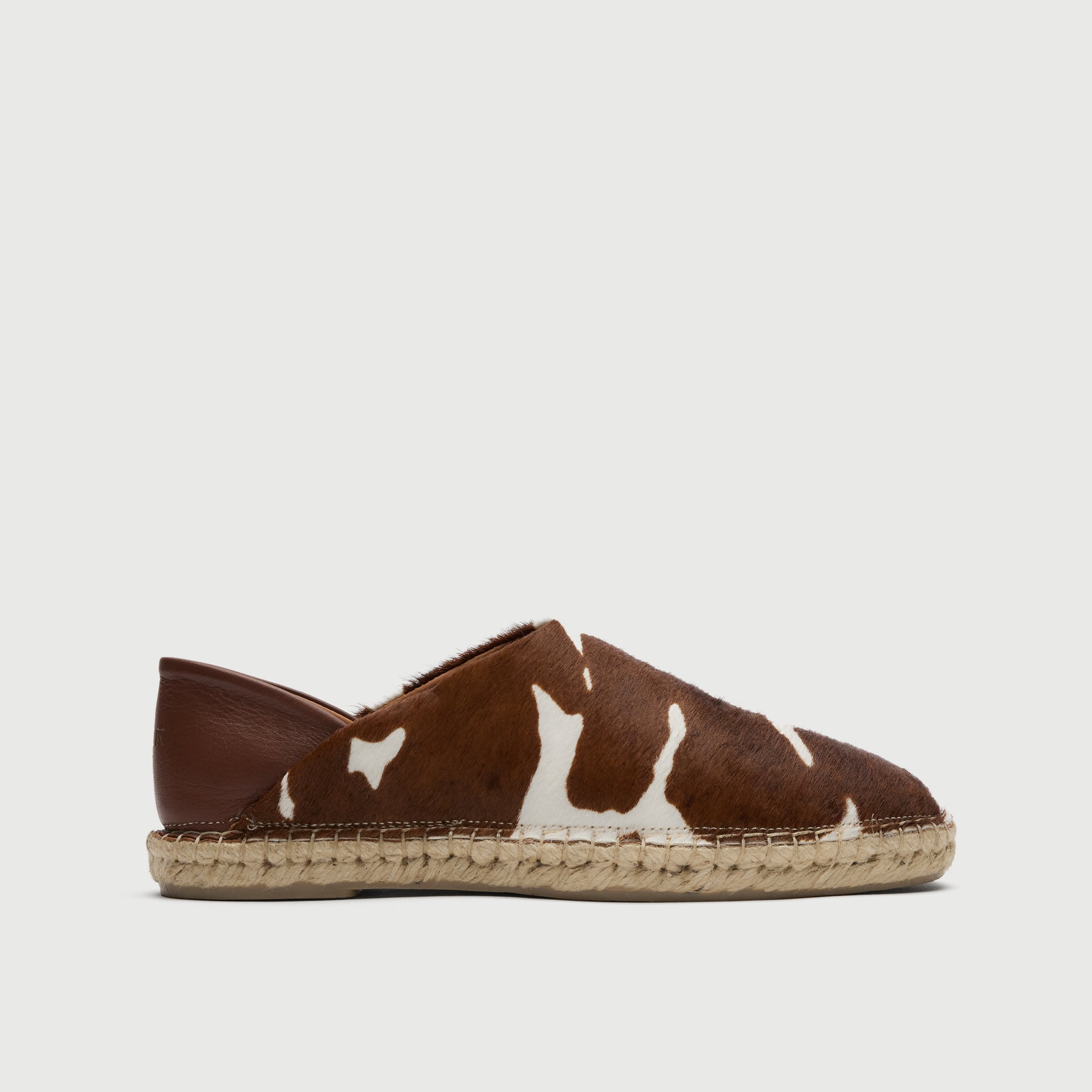 Brown Cream Suède Espadrille