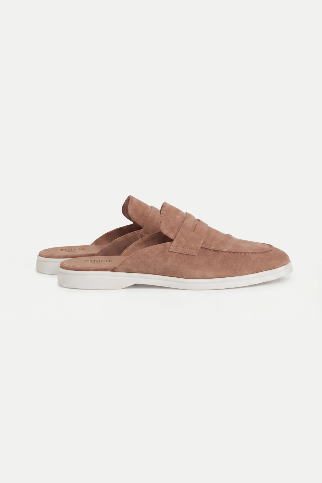Brown Suède Portside Mule