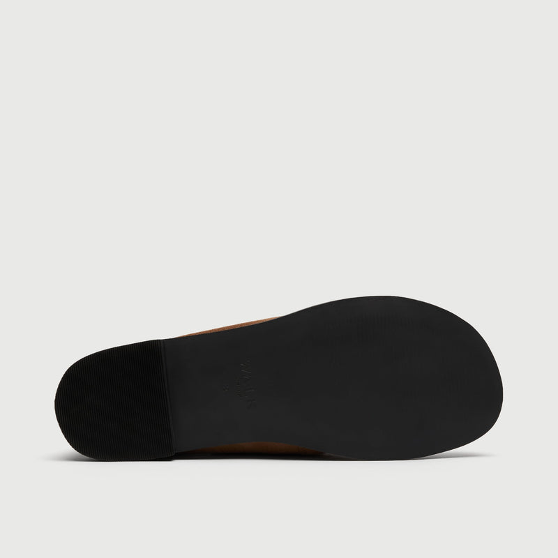 Tan Suède Boat Shoe