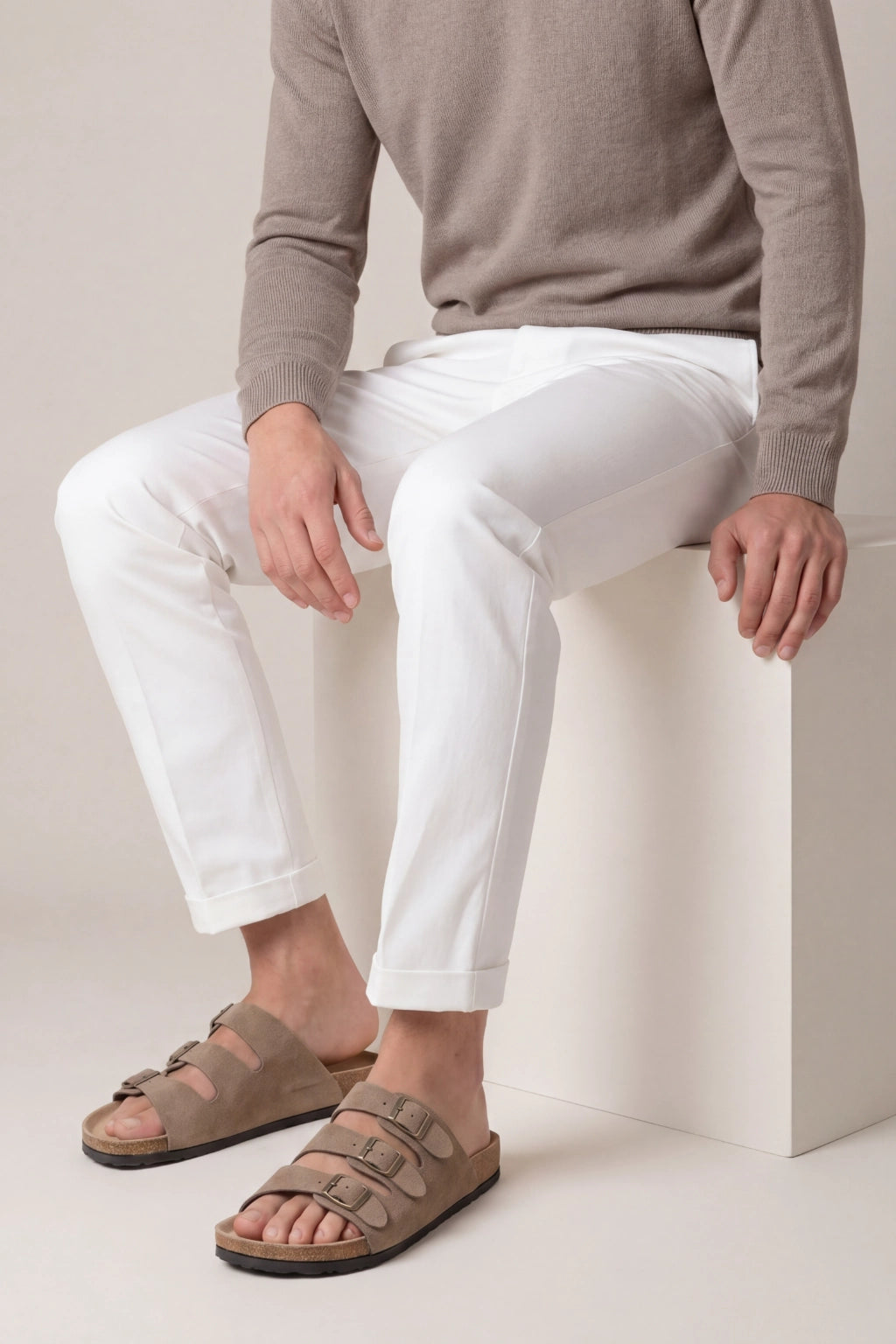 Federico Slides Beige
