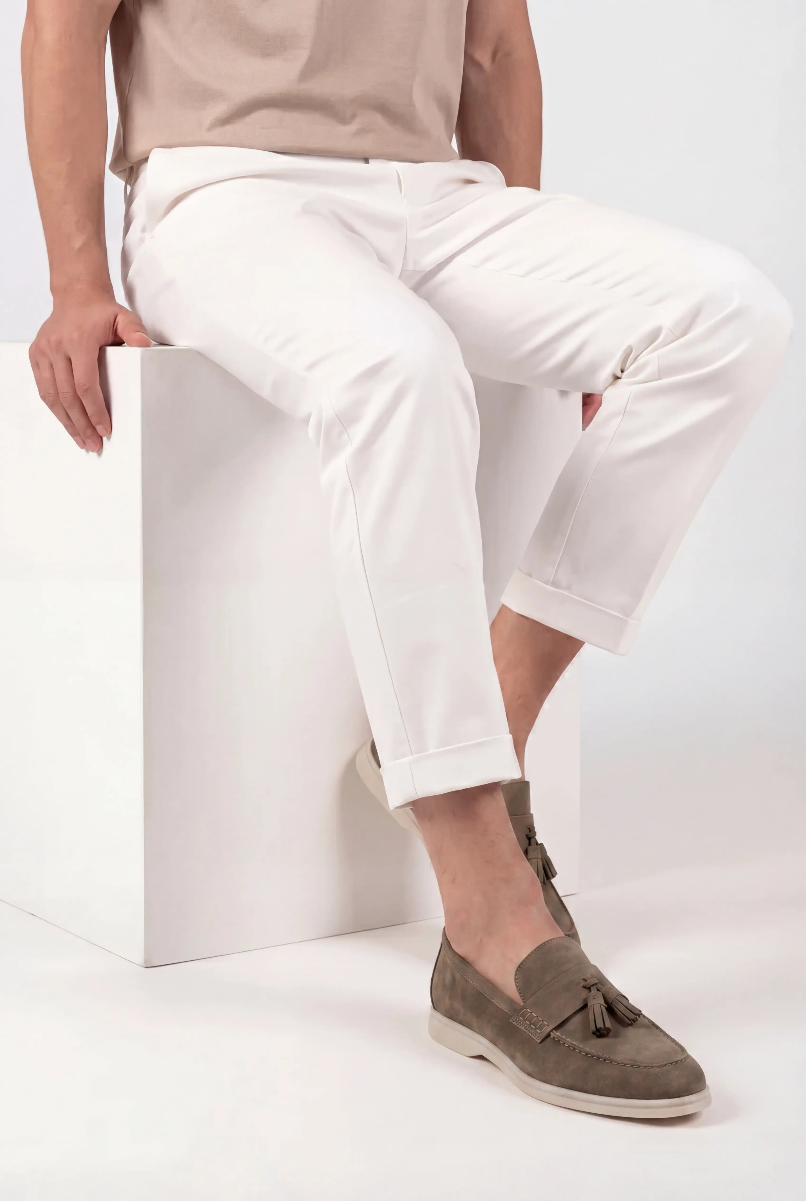 Telvaro Suède Tassel Loafer Brown