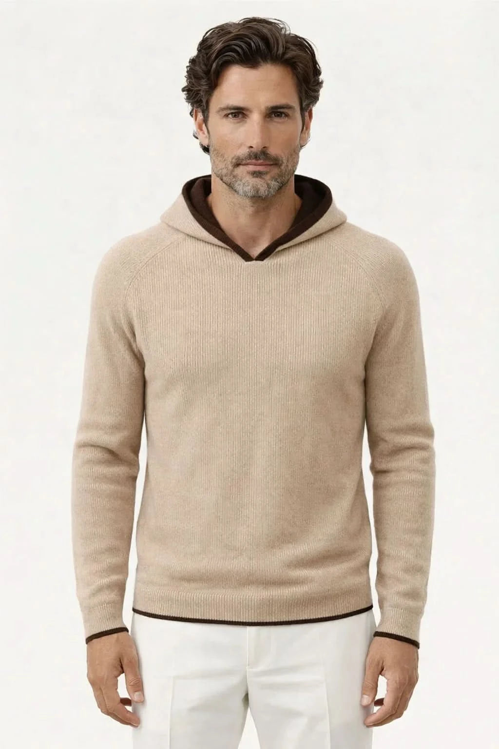 Irco Beige Voyager Hoodie