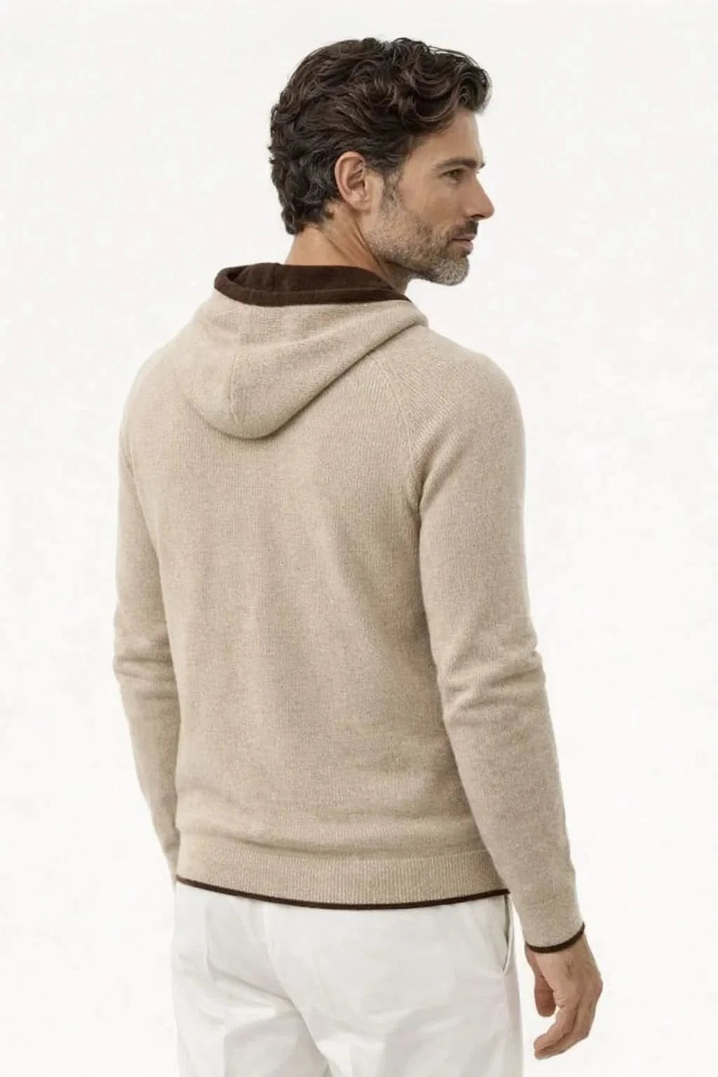 Irco Beige Voyager Hoodie