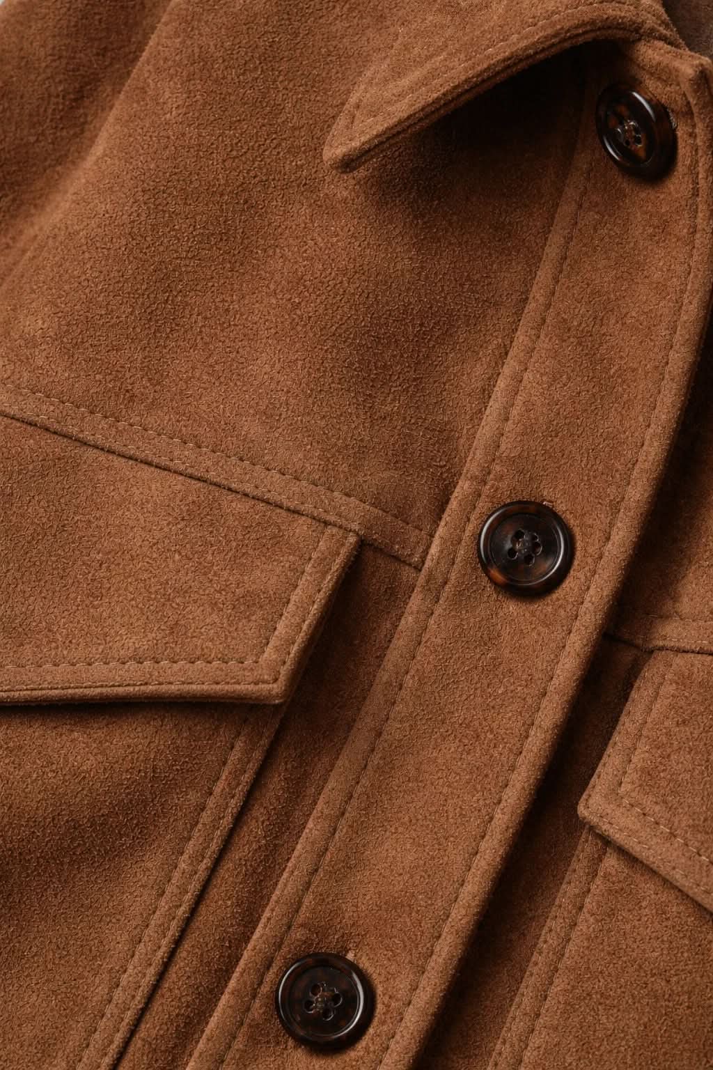 Light Brown Suede Jacket