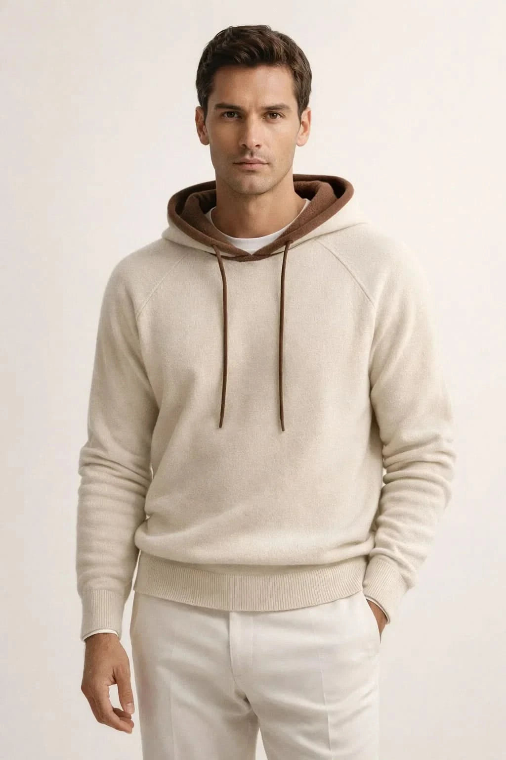 Santino Ivory Hoodie