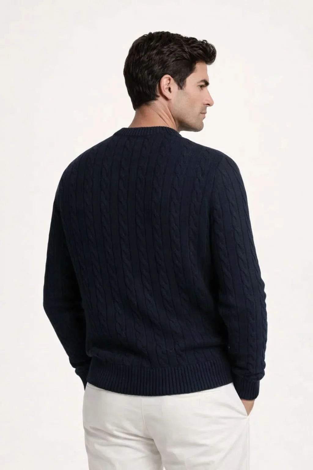 Cortona Cashmere Knit Navy