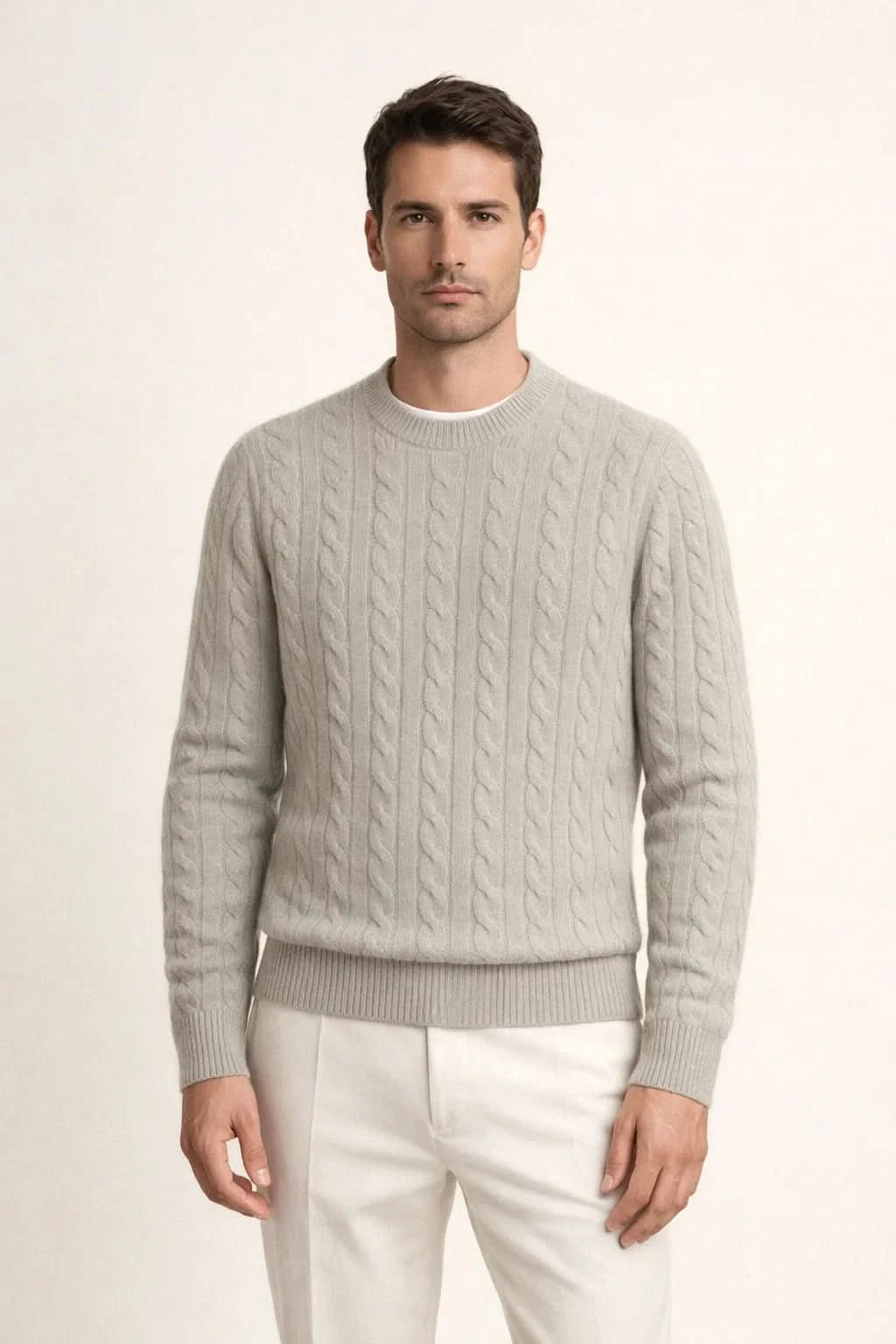 Cortona Cashmere Knit Grey