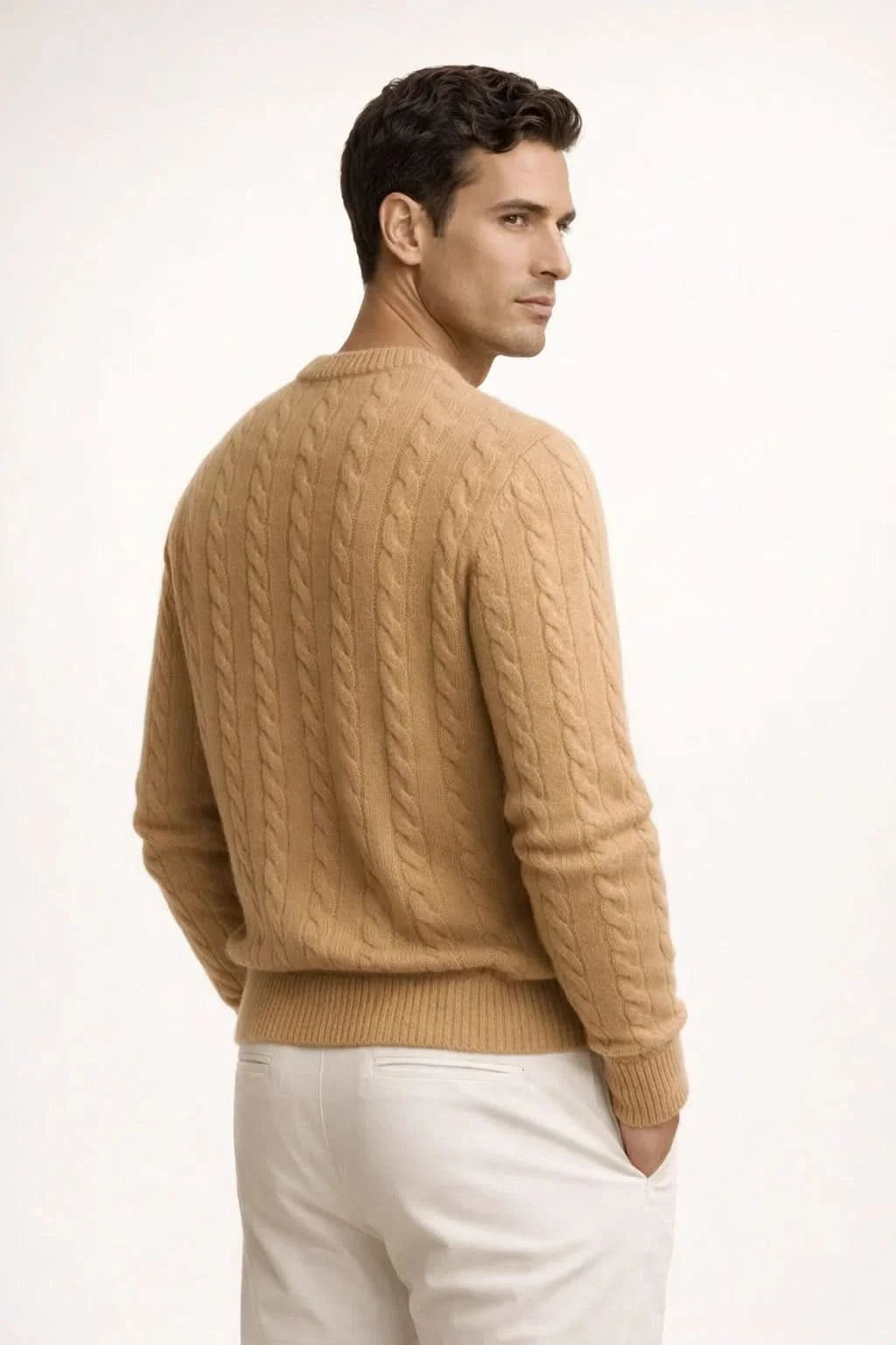 Cortona Cashmere Knit Camel
