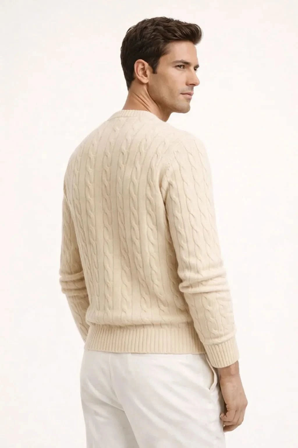 Cortona Cashmere Knit Beige