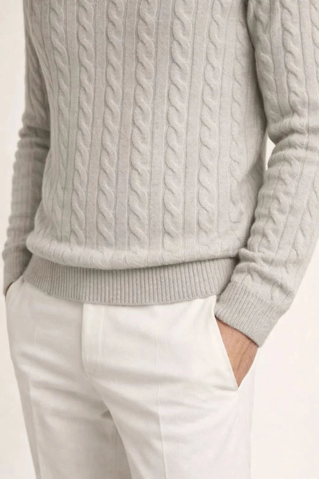 Cortona Cashmere Knit Grey