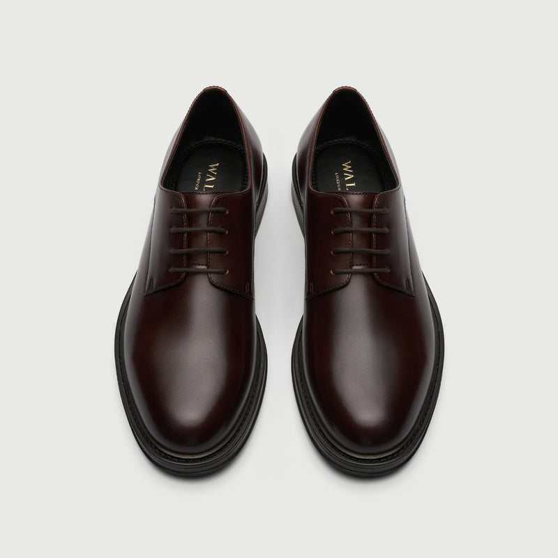 Brown Leather Derby Shoe