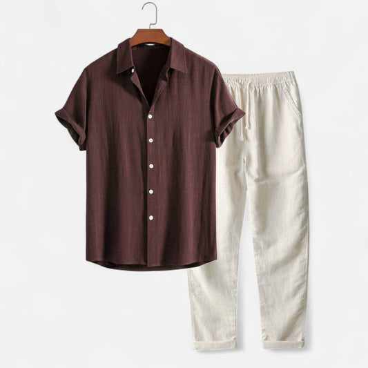 The Gentleman’s Brand | The Summer Edition Linen Set – Effortless Lightness, Coordinated Refinement
