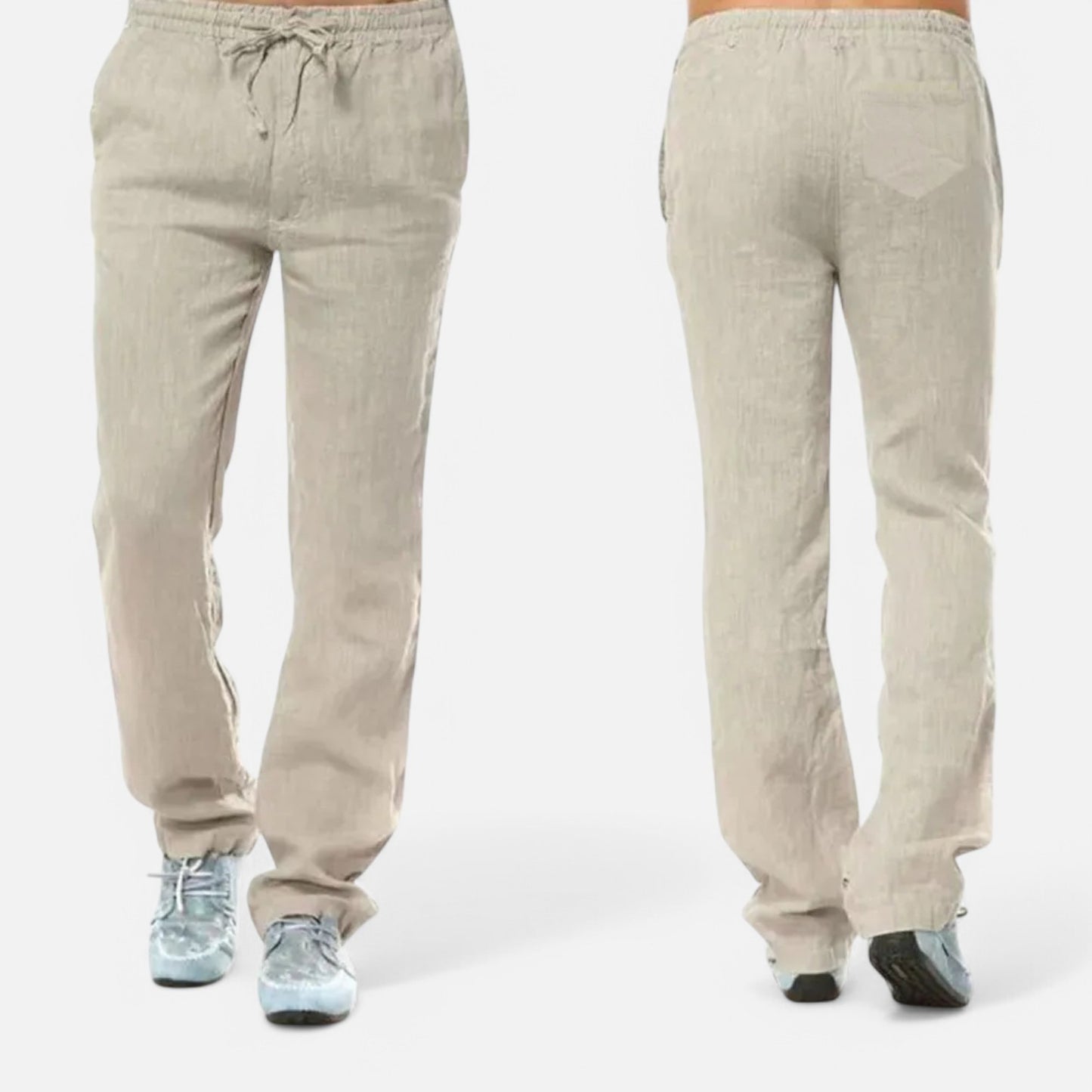 The Gentleman's Brand | Men's Cotton Linen Beach Pants
