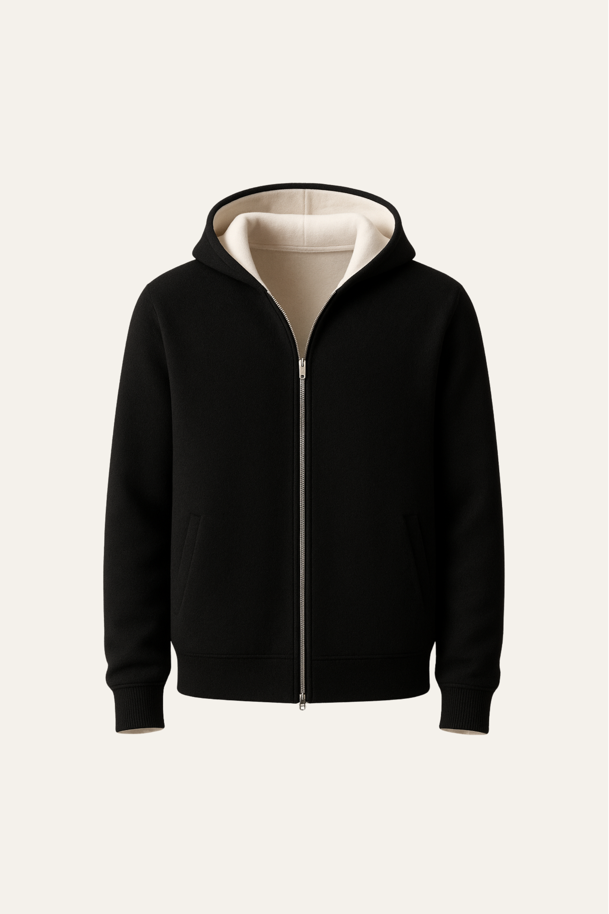 Marco Zipper Vest Ivory