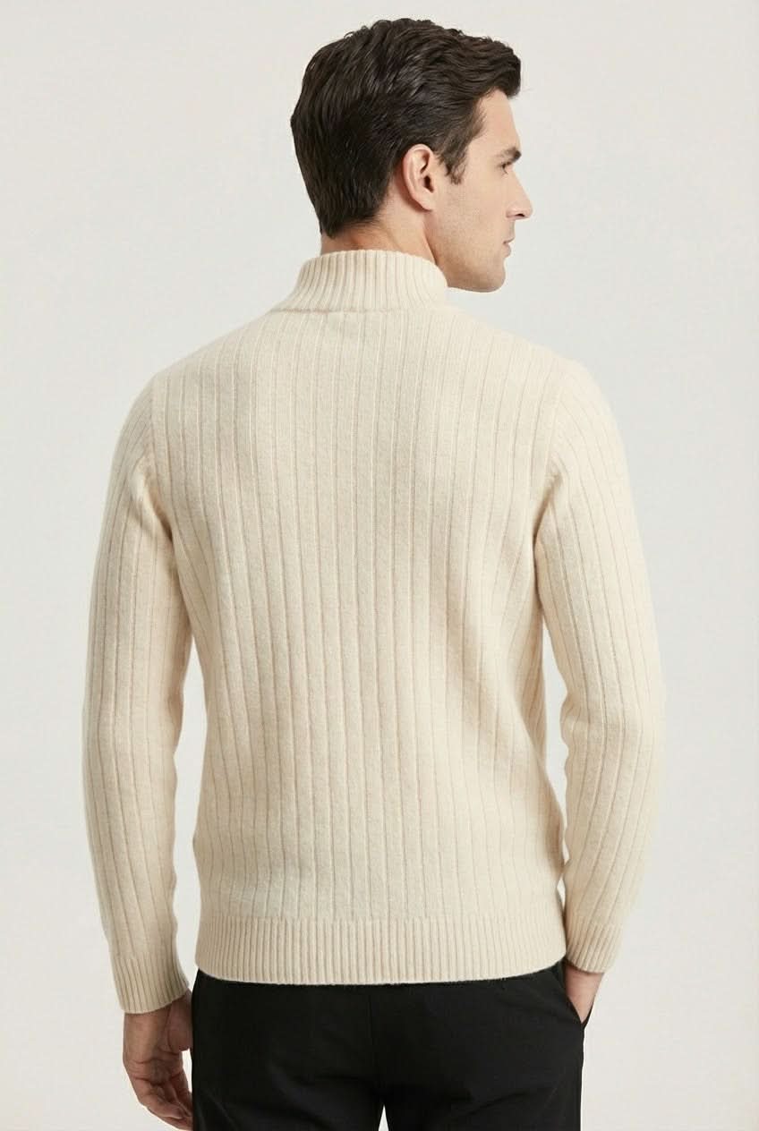LÉON IVORY VOYAGER RIB VEST