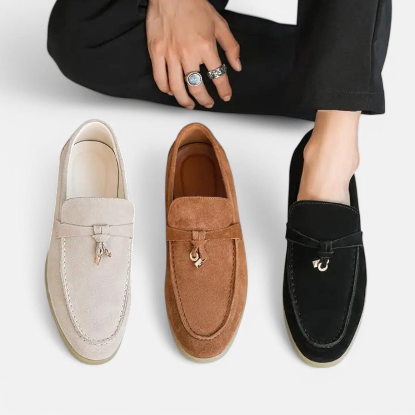 The Gentleman's Brand | Classic Suede Moccasins – Urban Heritage Line
